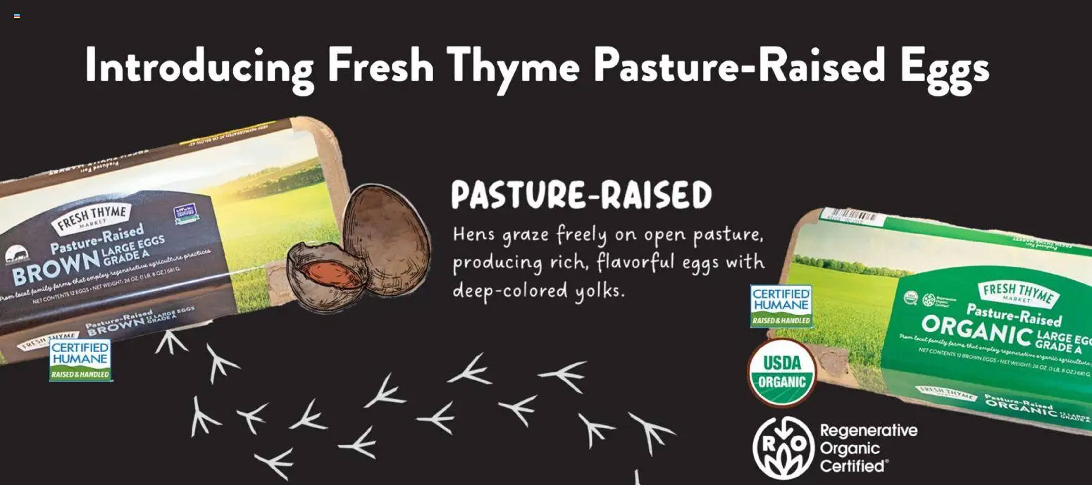 Fresh Thyme weekly ad