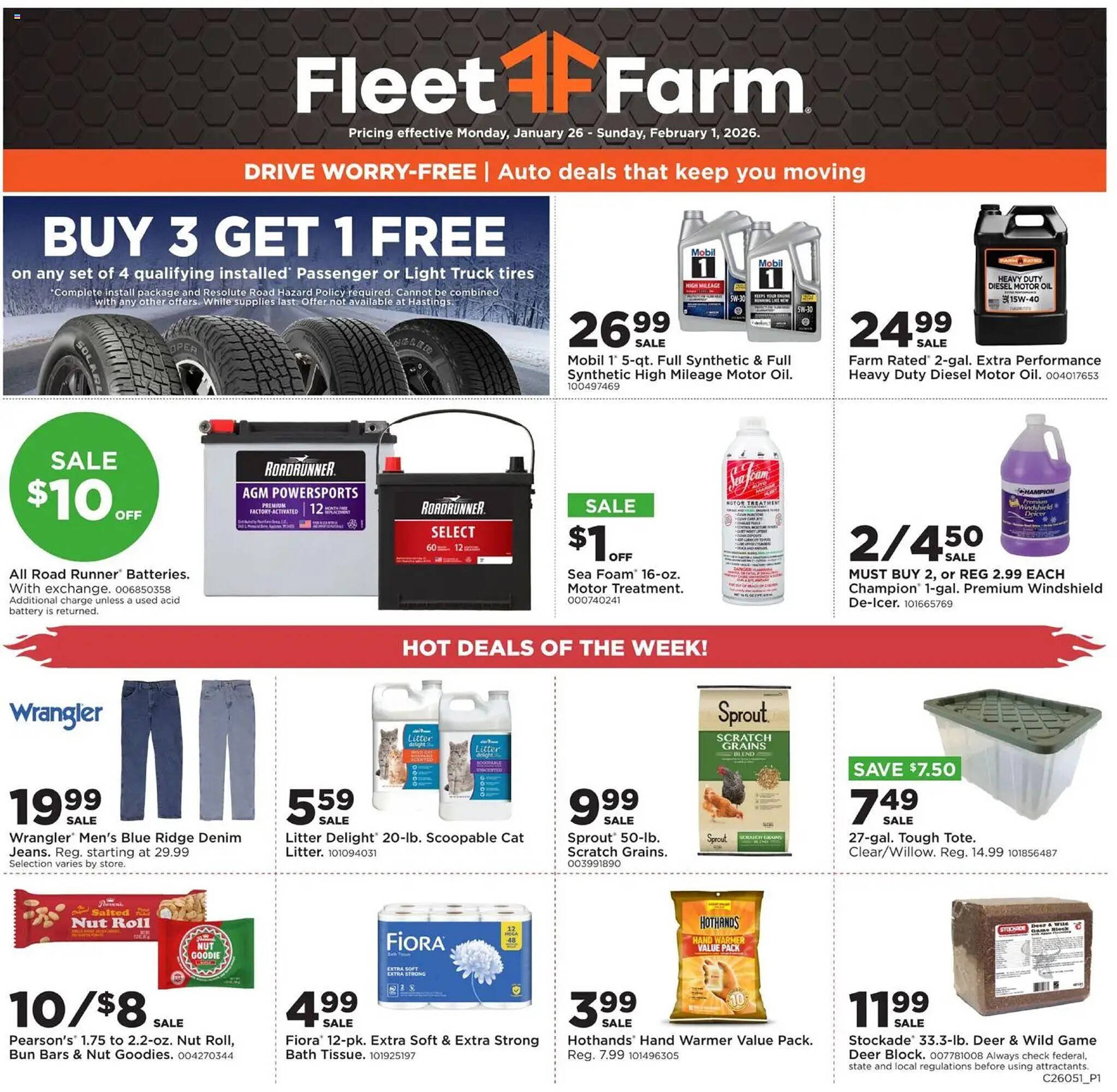 Mills Fleet Farm weekly ad