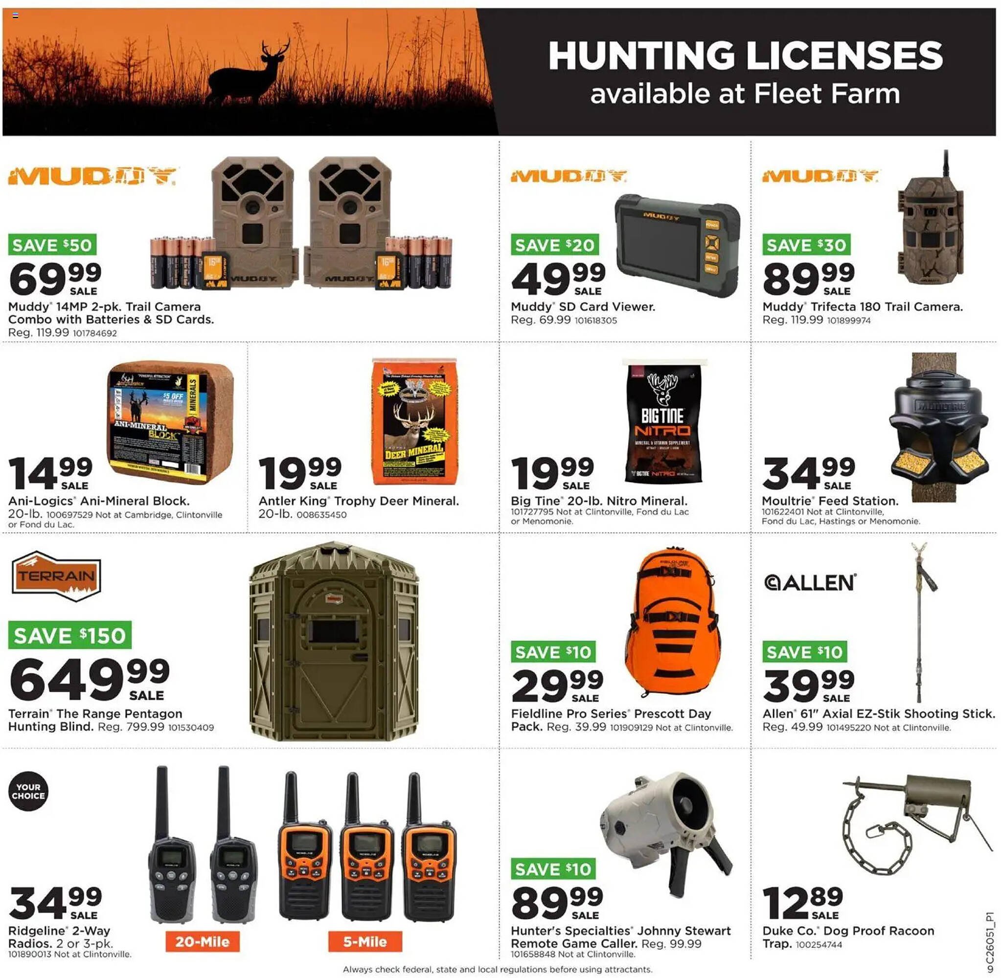 Mills Fleet Farm weekly ad