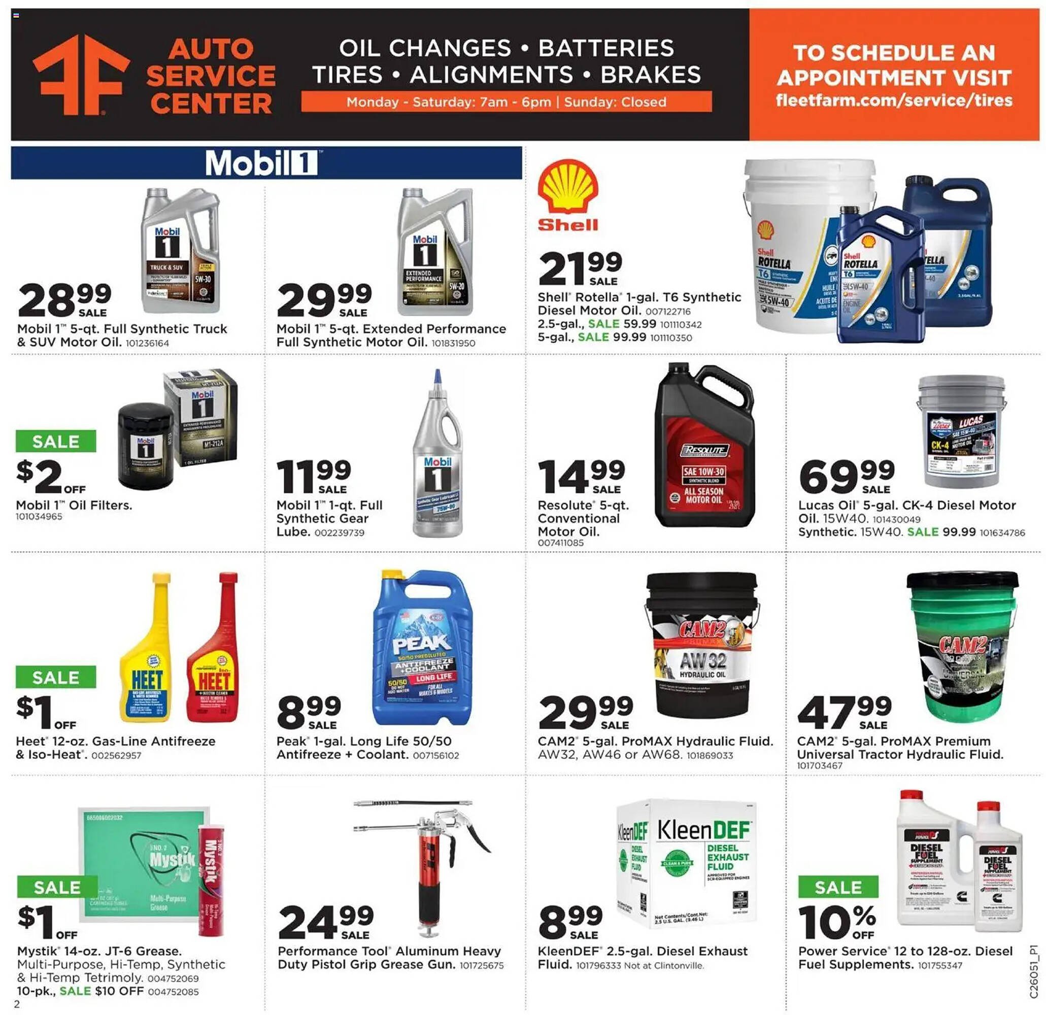 Mills Fleet Farm weekly ad