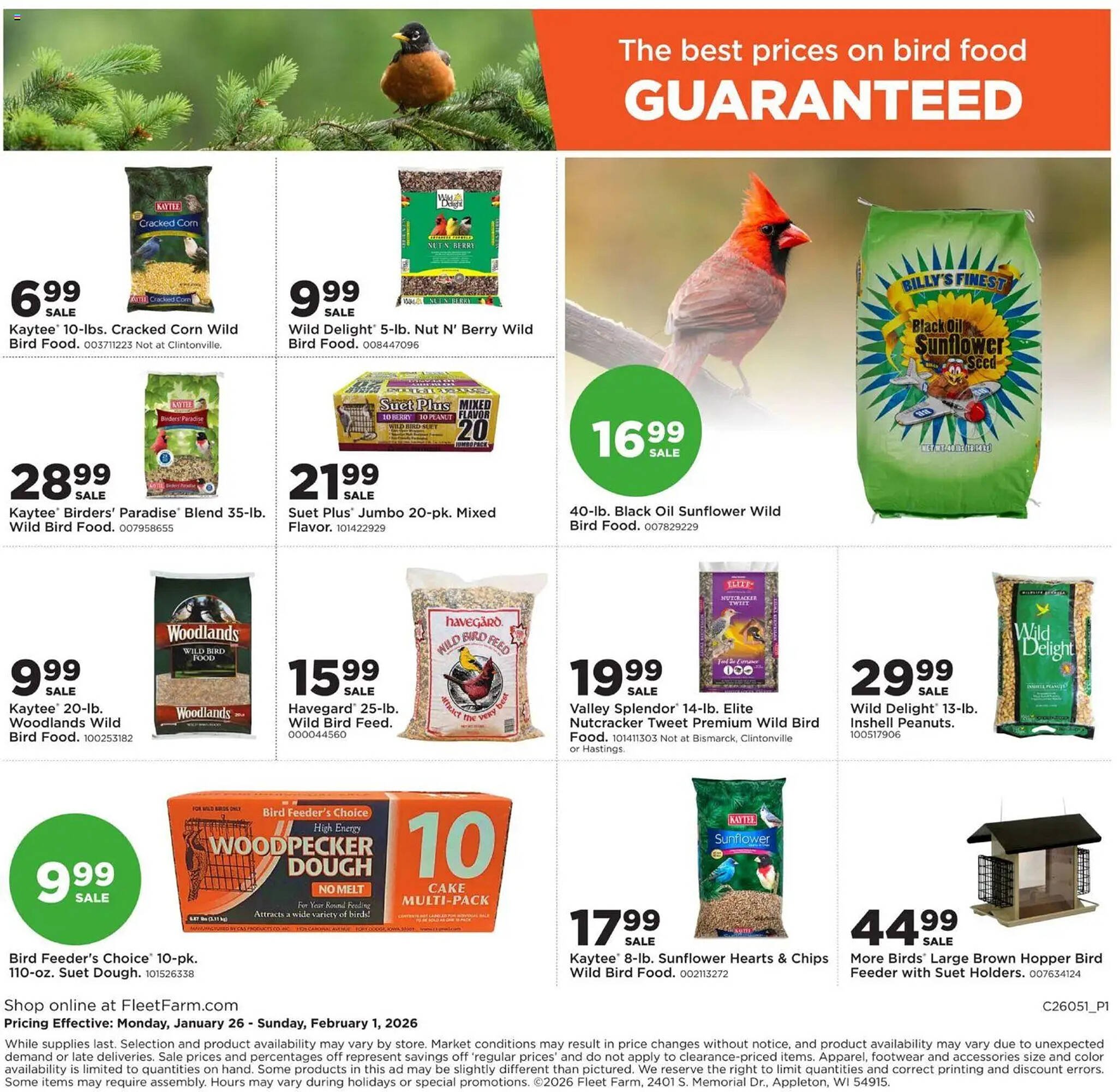 Mills Fleet Farm weekly ad