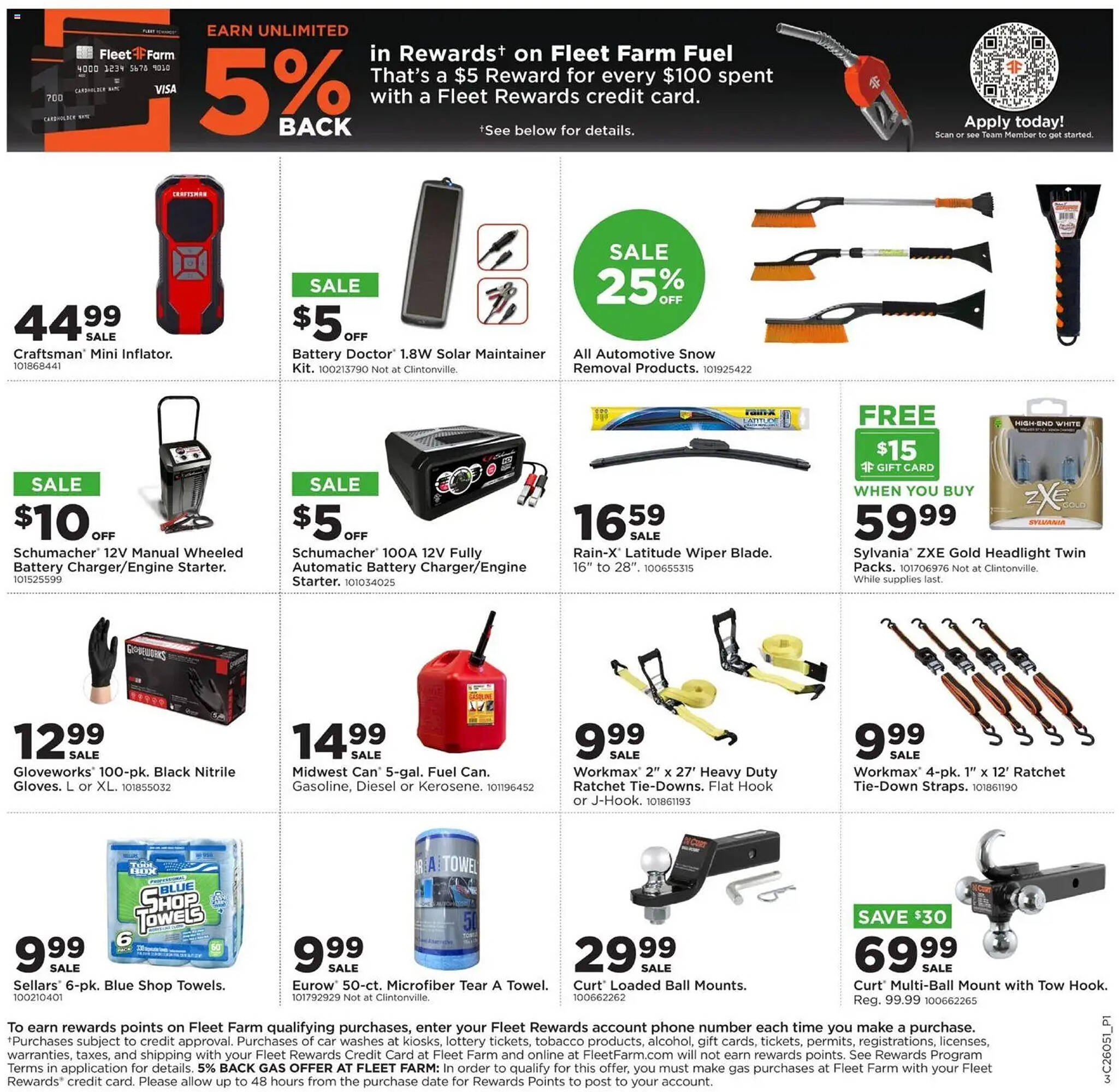 Mills Fleet Farm weekly ad