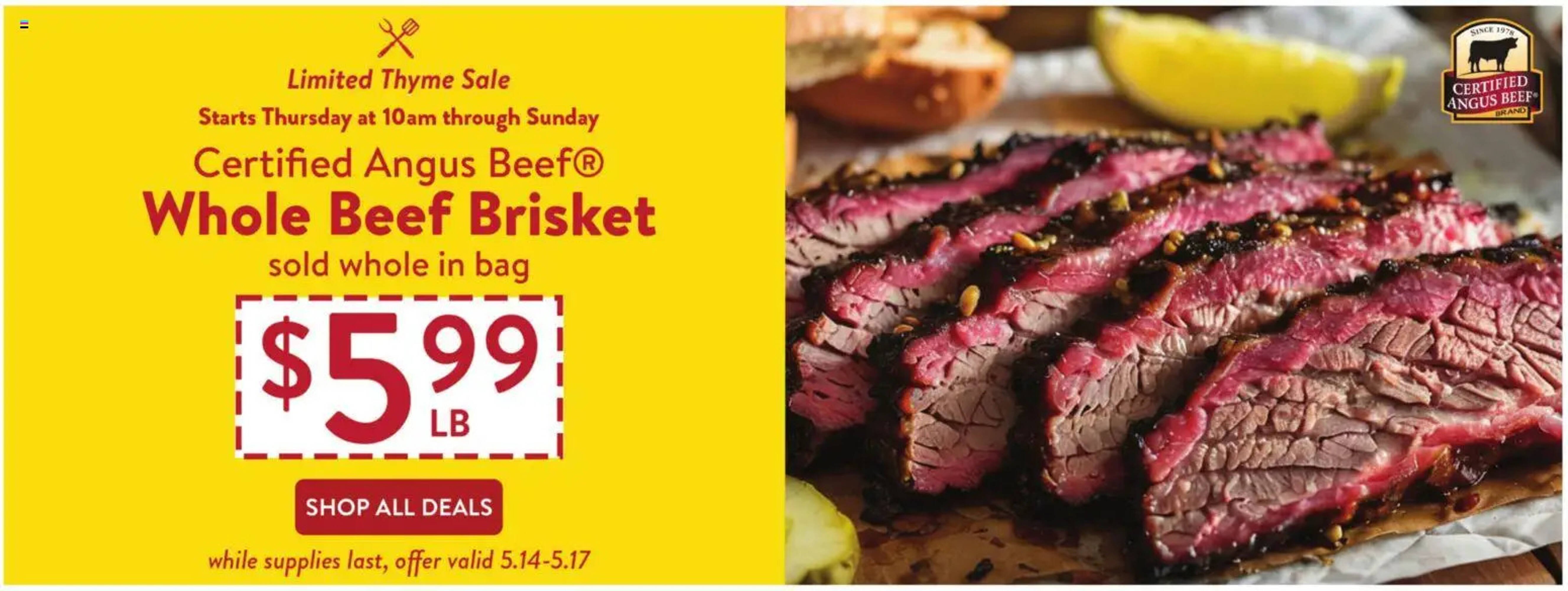 Fresh Thyme weekly ad