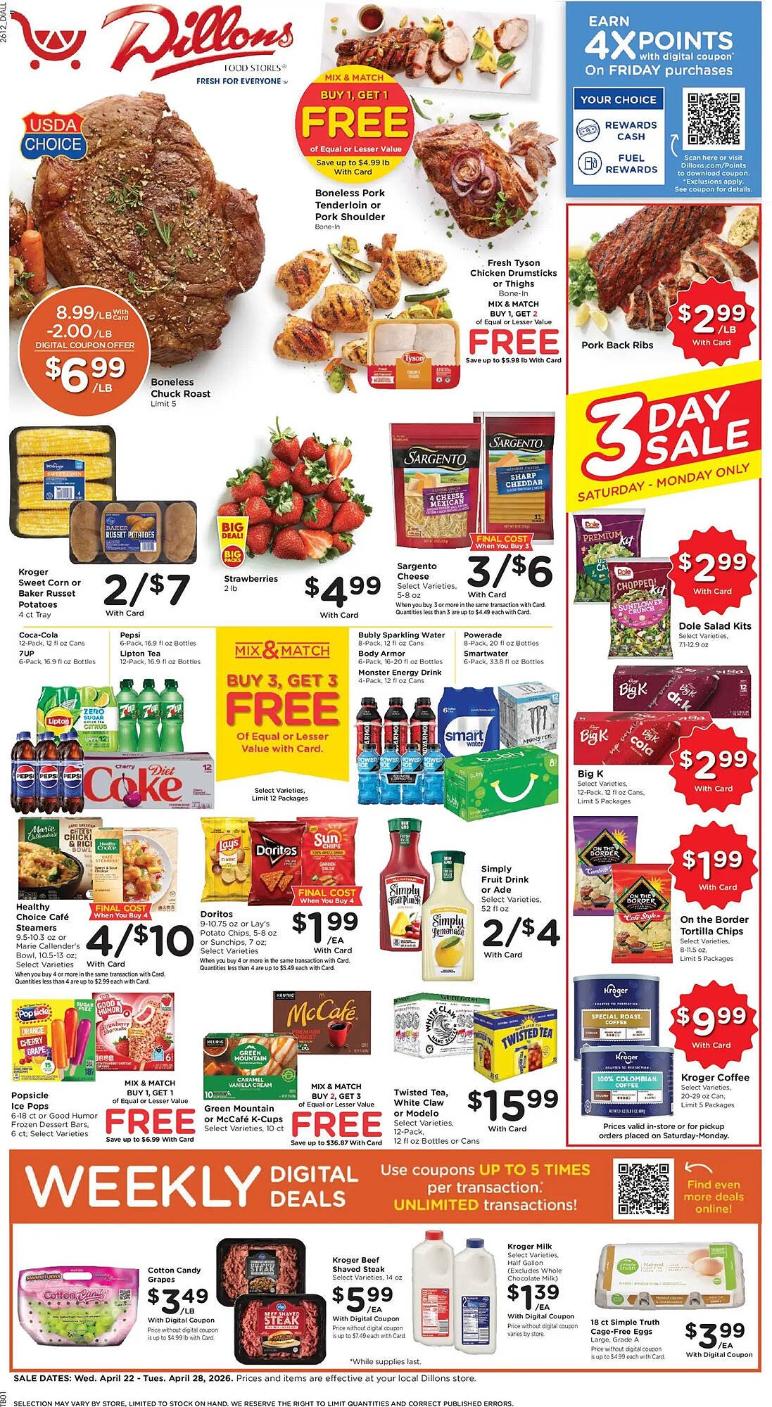 Dillons weekly ad