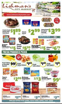 Lishman's City Market weekly ad