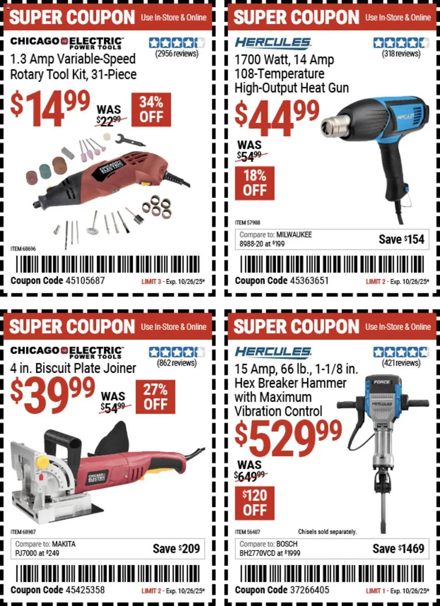 Harbor Freight Tools weekly ad (2025-10-13 - 2025-10-27) | 13
