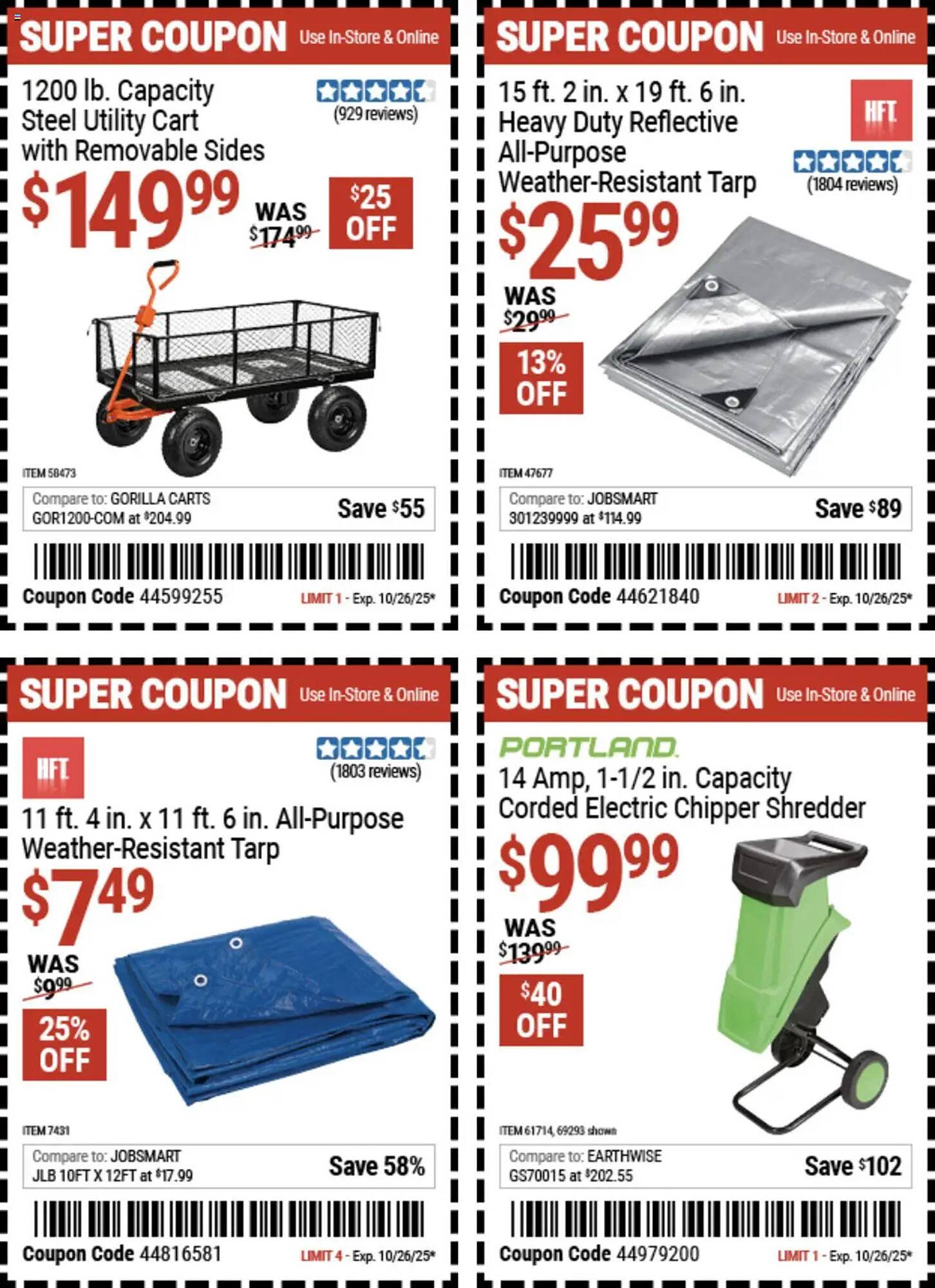 Harbor Freight Tools weekly ad (2025-10-13 - 2025-10-27) | 14