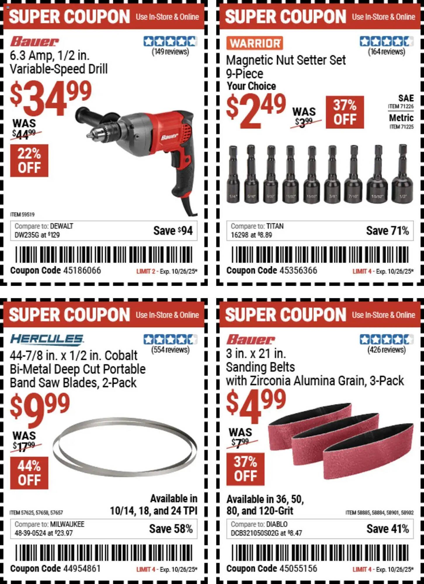 Harbor Freight Tools weekly ad (2025-10-13 - 2025-10-27) | 16