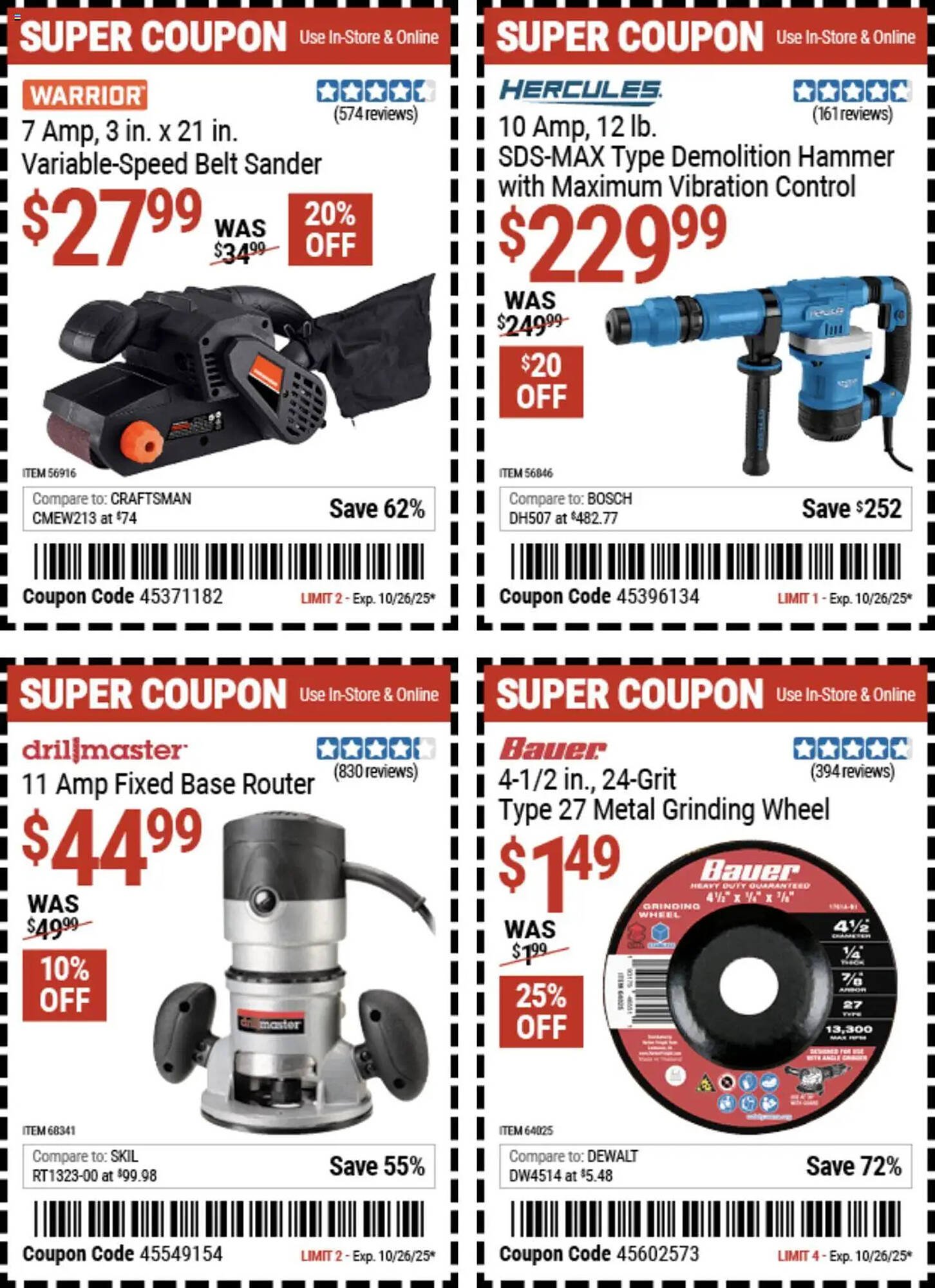 Harbor Freight Tools weekly ad (2025-10-13 - 2025-10-27) | 19