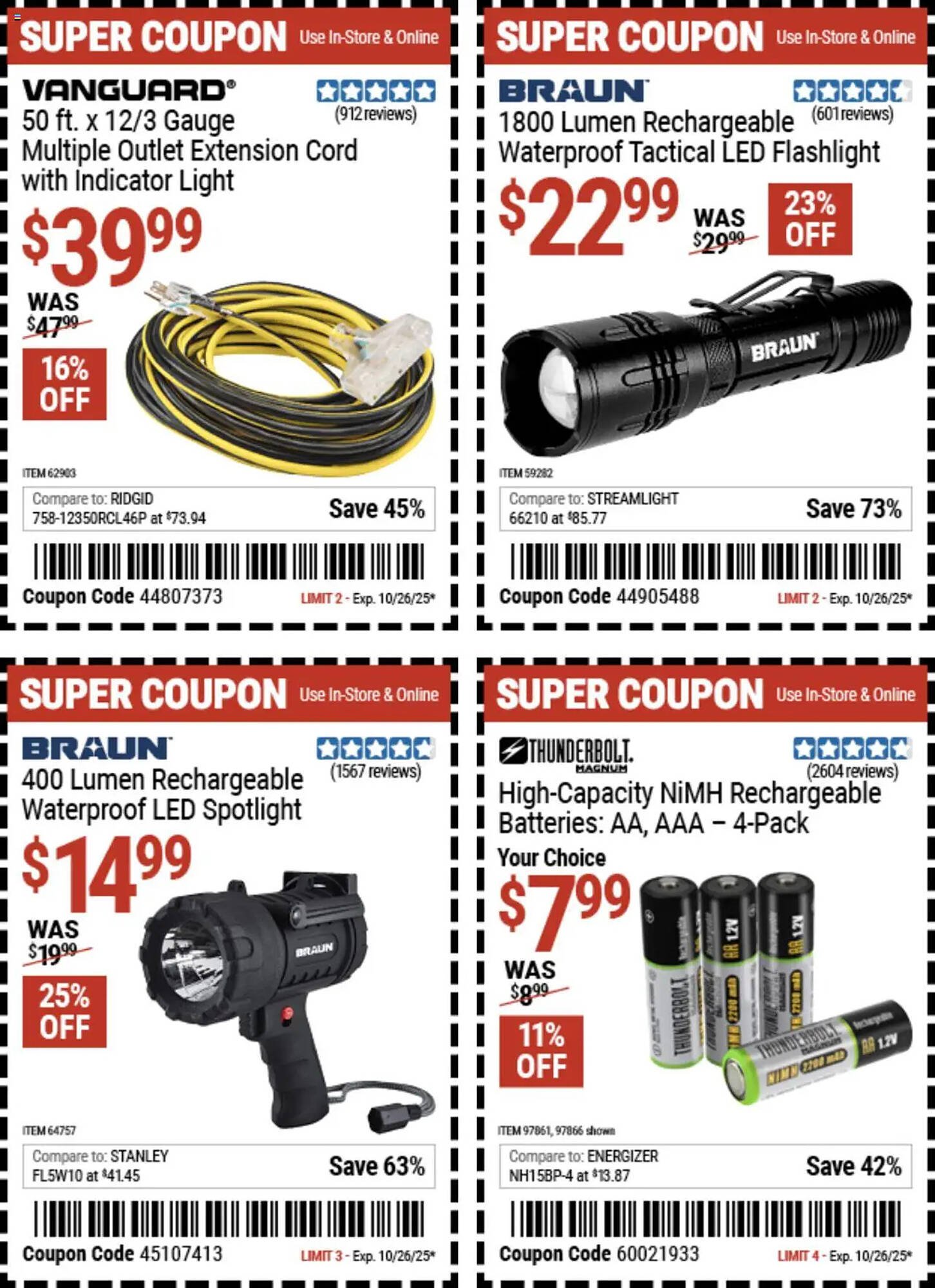 Harbor Freight Tools weekly ad (2025-10-13 - 2025-10-27) | 4