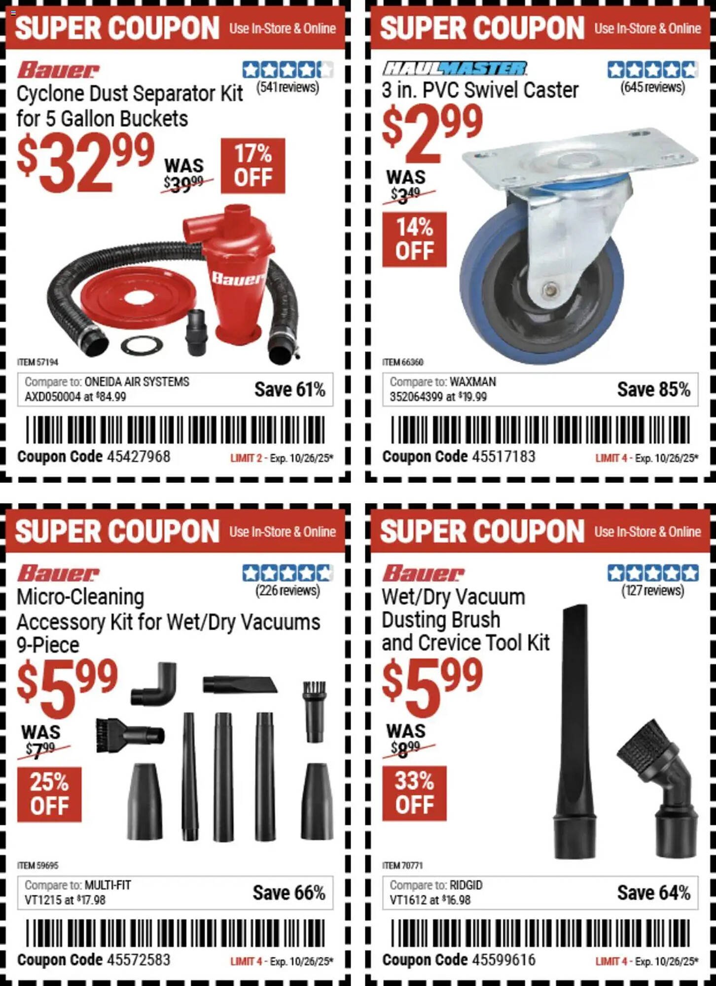 Harbor Freight Tools weekly ad (2025-10-13 - 2025-10-27) | 6