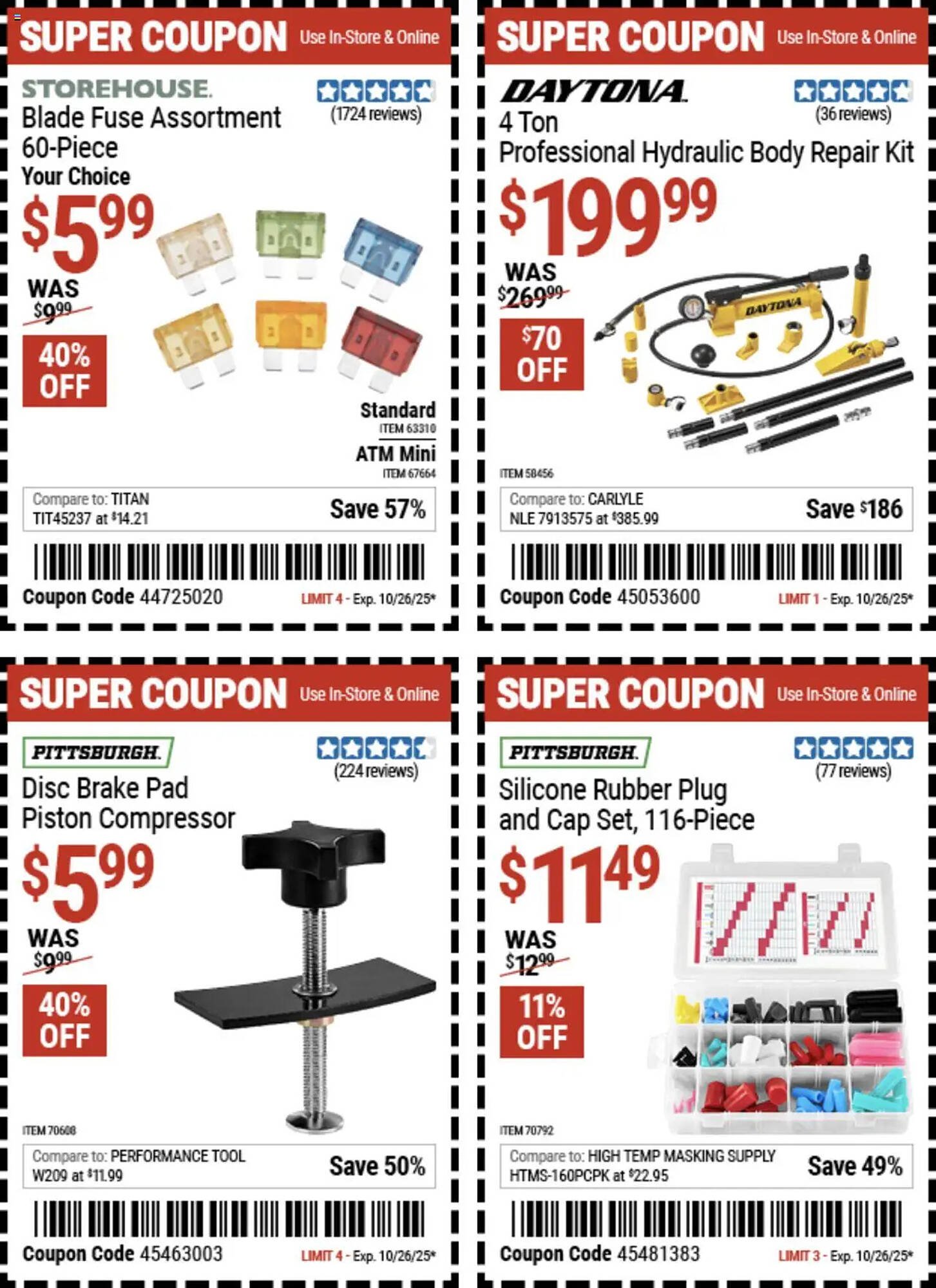 Harbor Freight Tools weekly ad (2025-10-13 - 2025-10-27) | 8