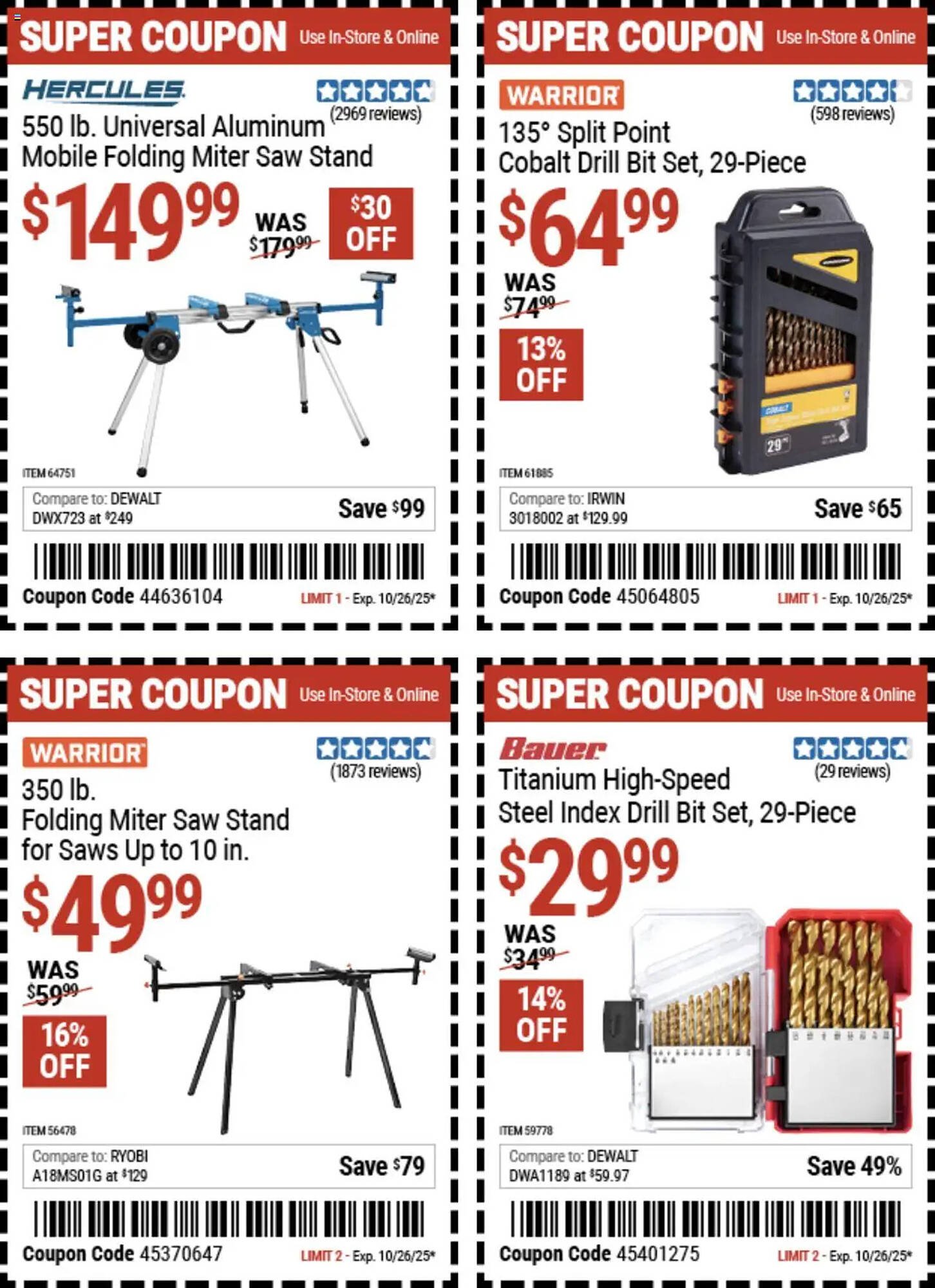 Harbor Freight Tools weekly ad (2025-10-13 - 2025-10-27) | 9