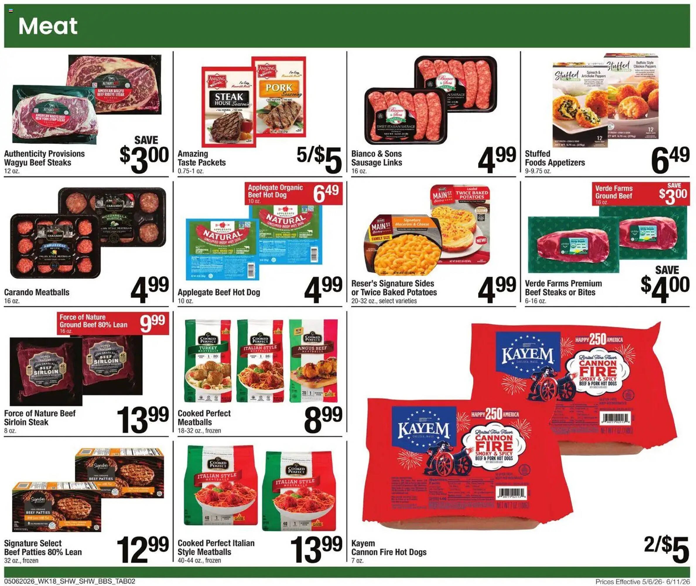 Shaw's flyer