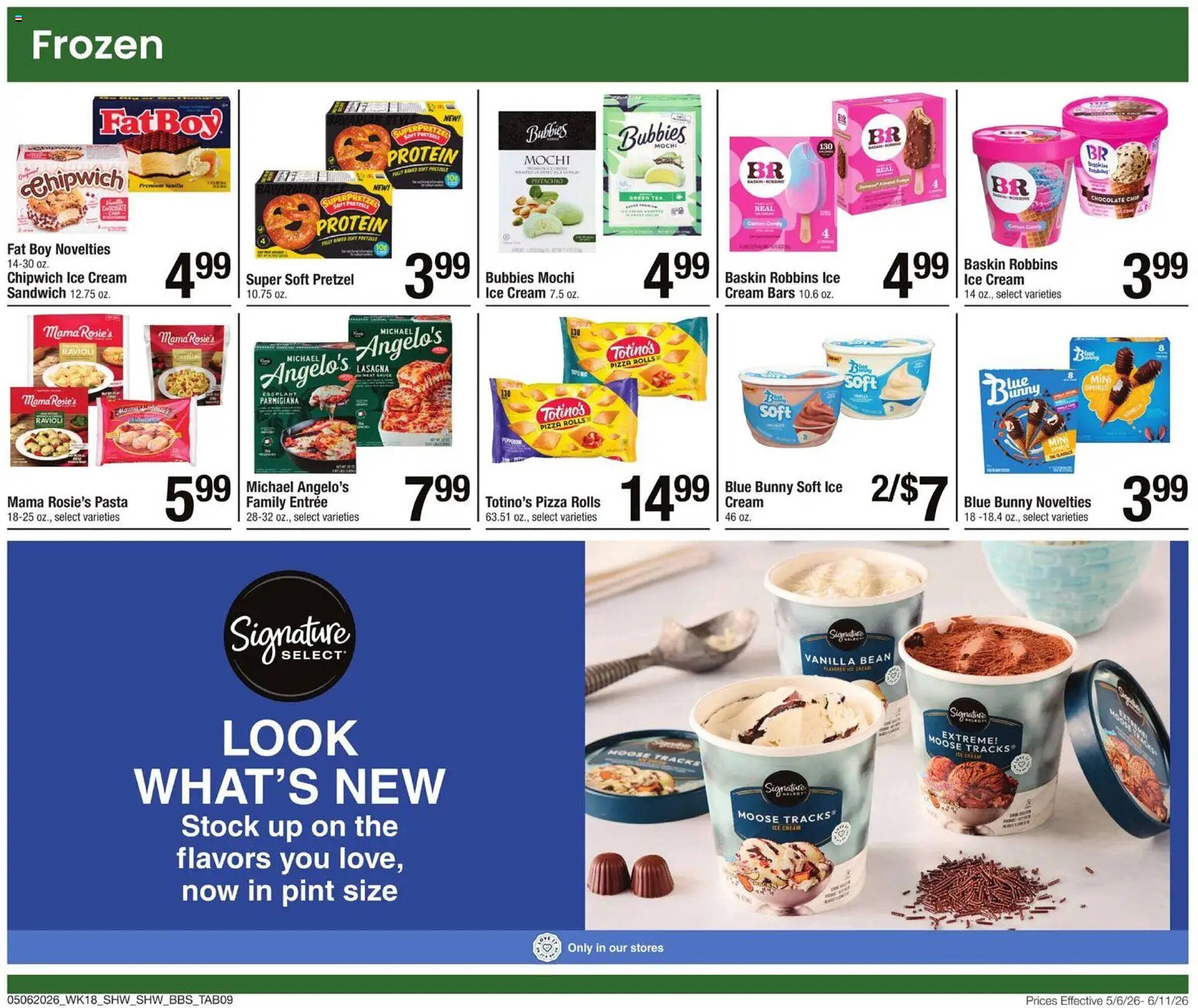 Shaw's flyer