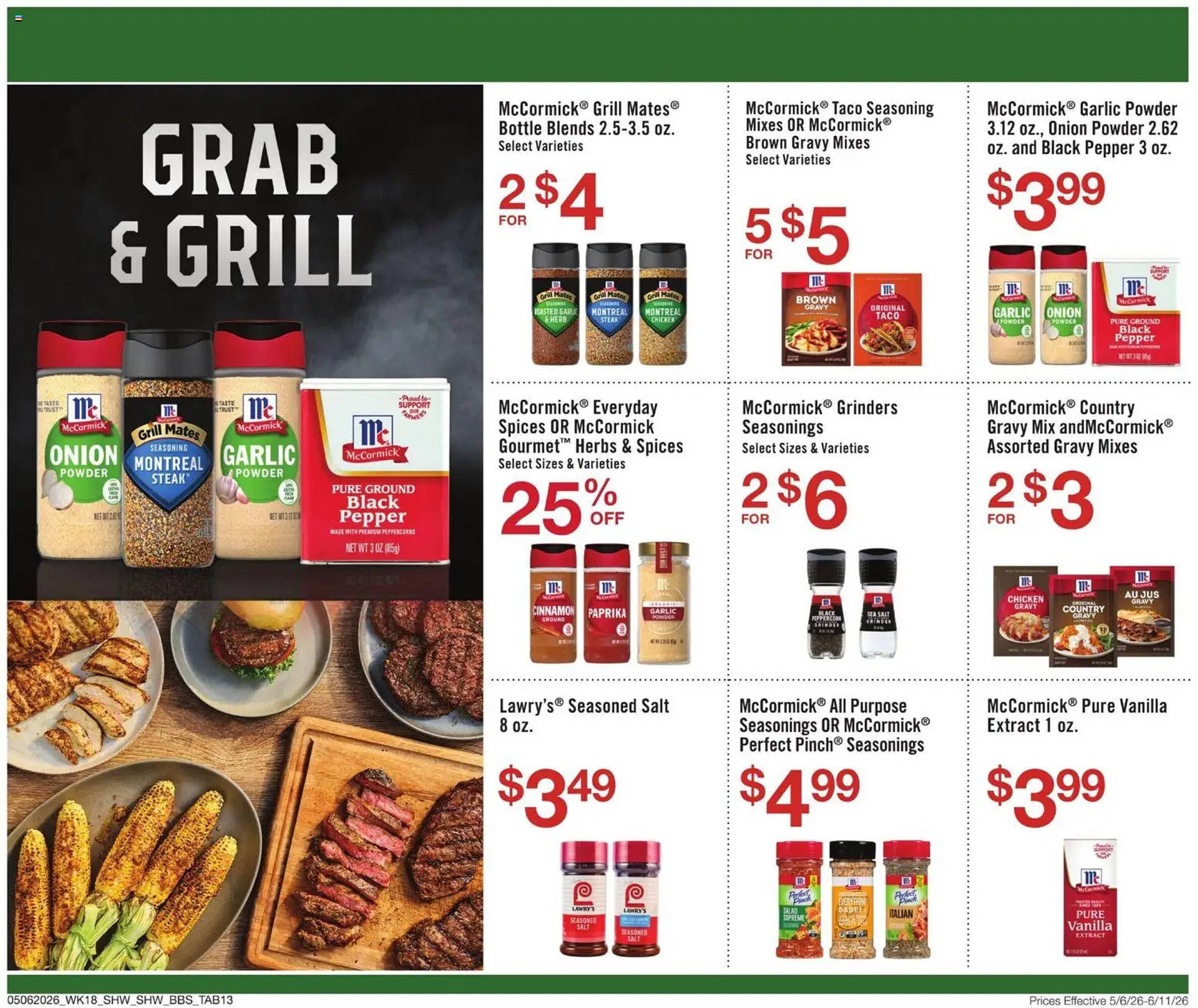 Shaw's flyer