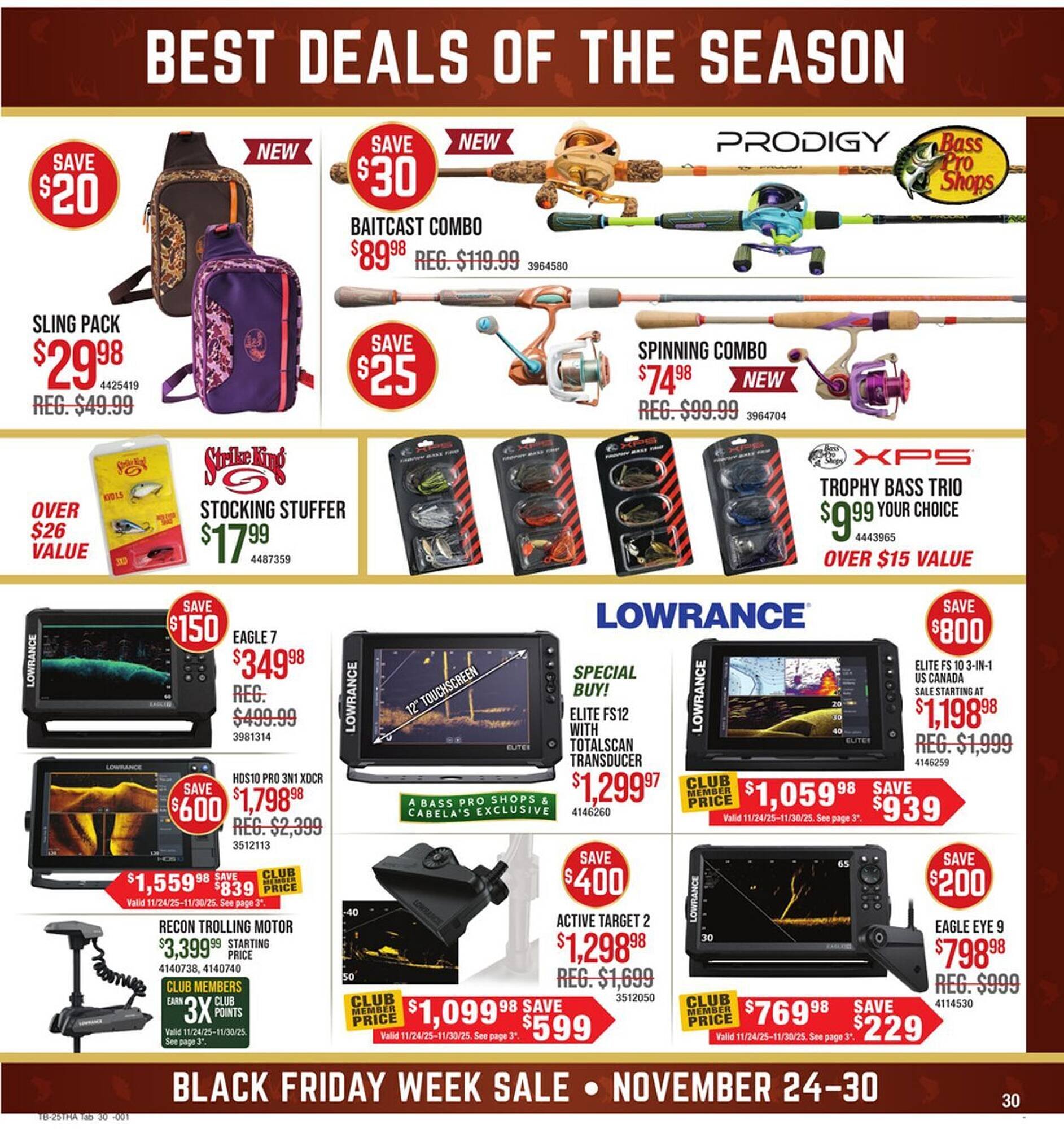 Bass Pro weekly ad