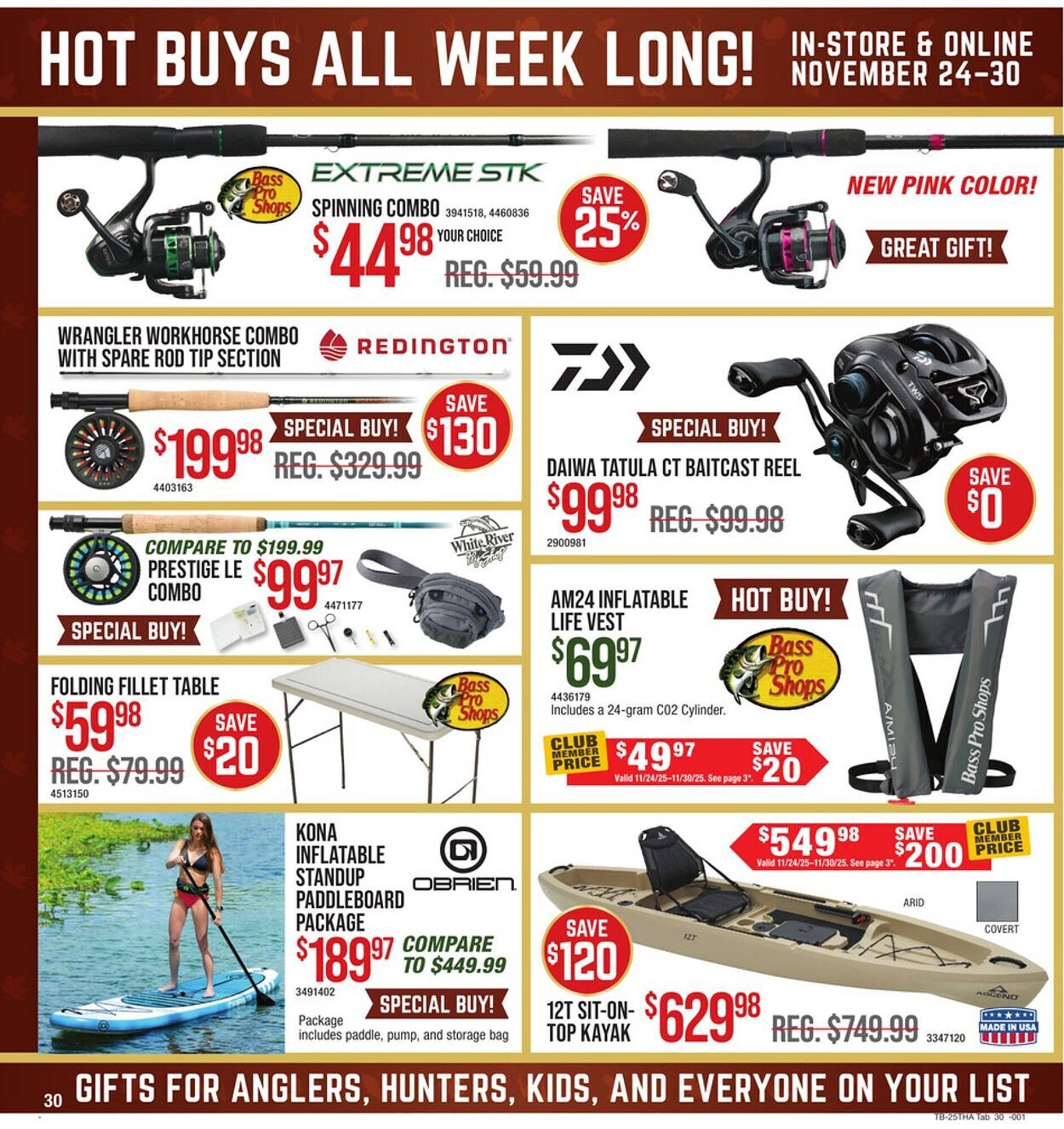 Bass Pro weekly ad