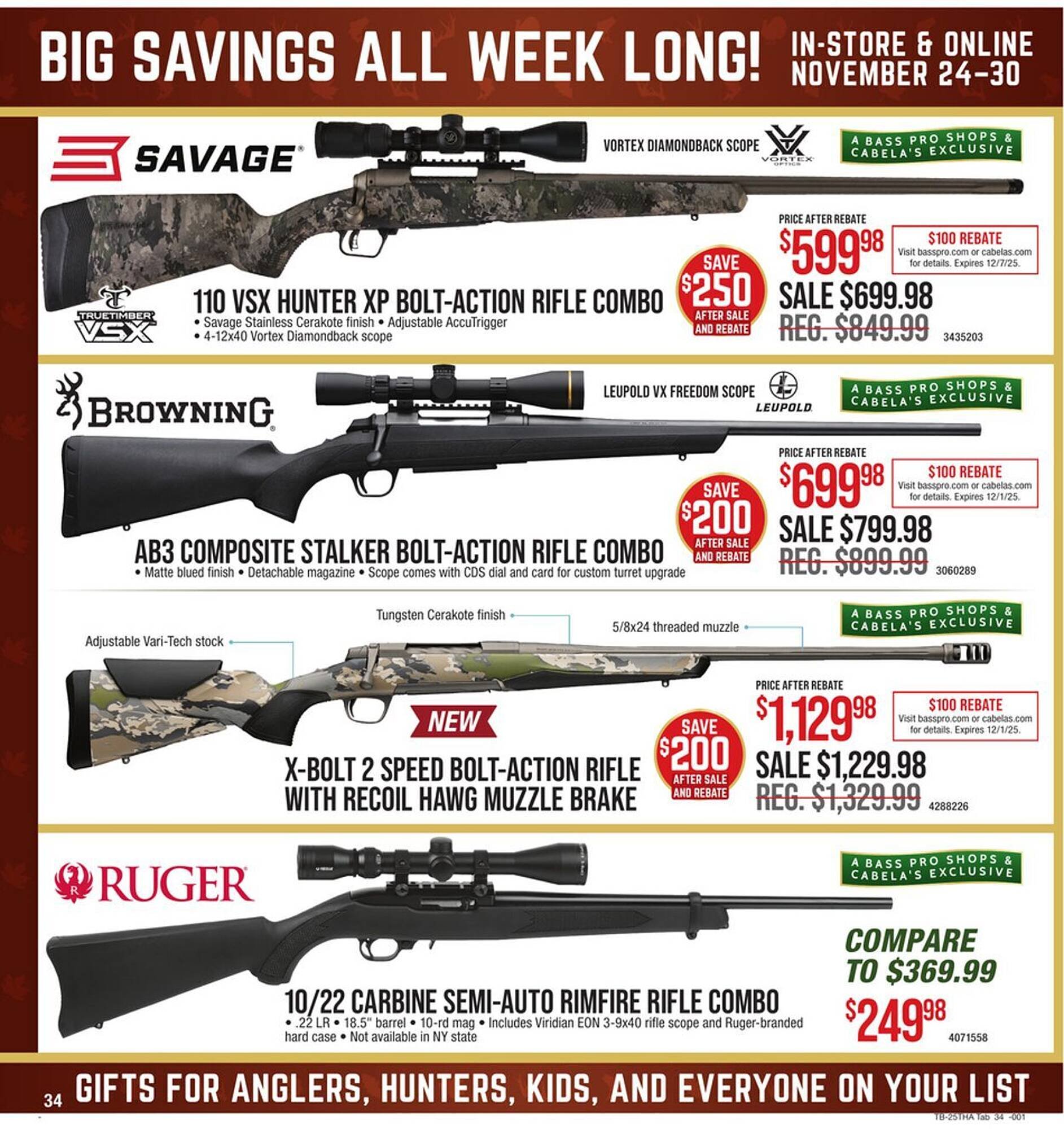 Bass Pro weekly ad