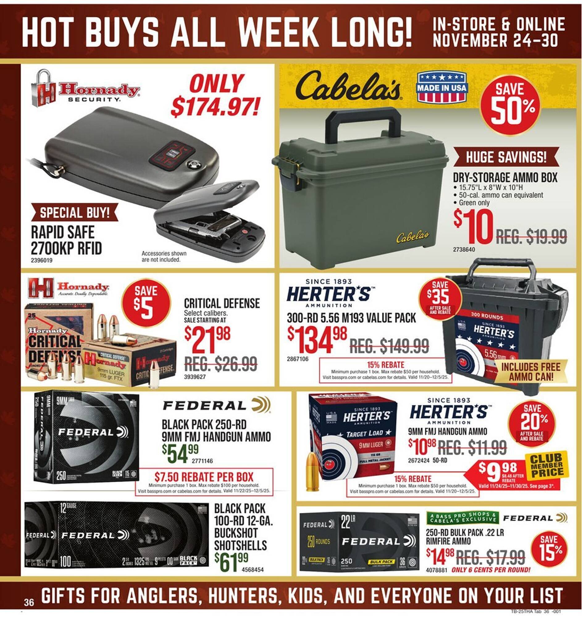 Bass Pro weekly ad