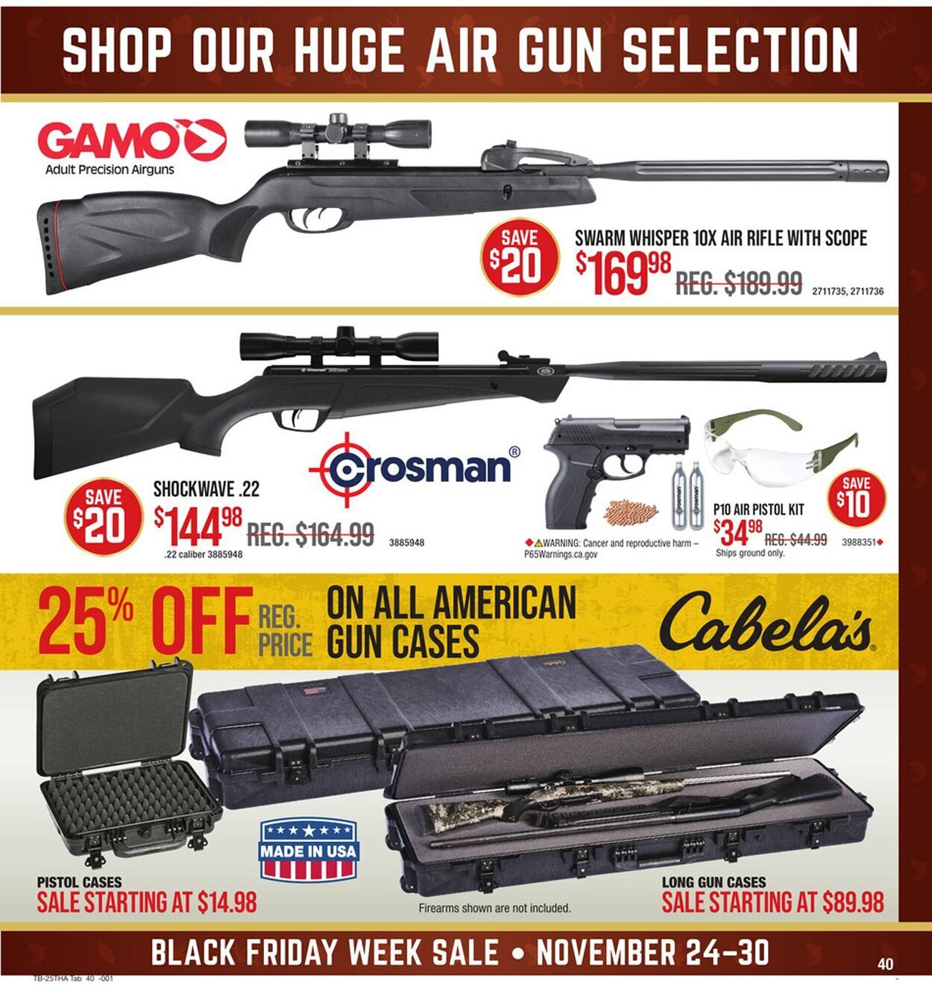 Bass Pro weekly ad