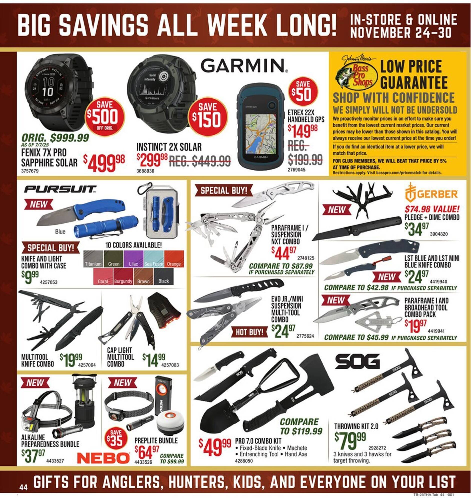 Bass Pro weekly ad