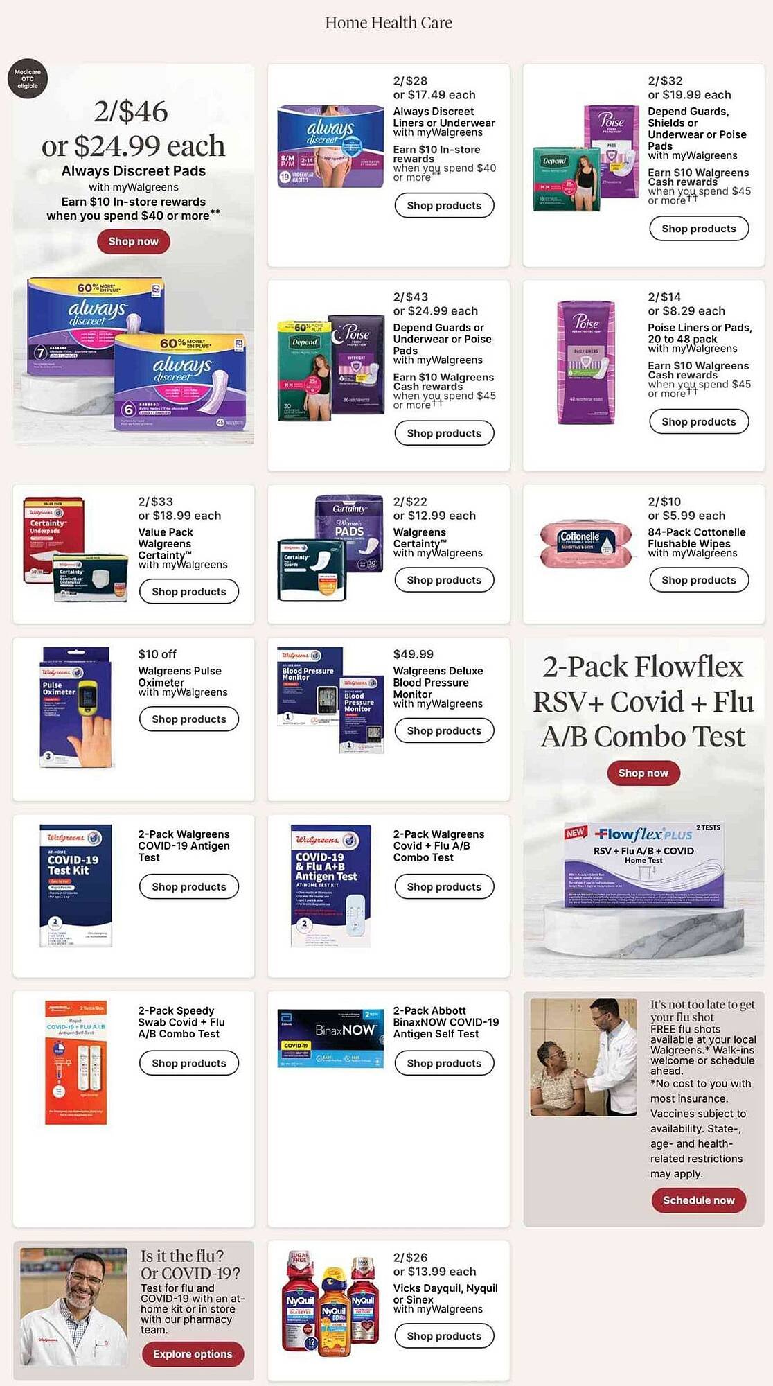 Walgreens weekly ad