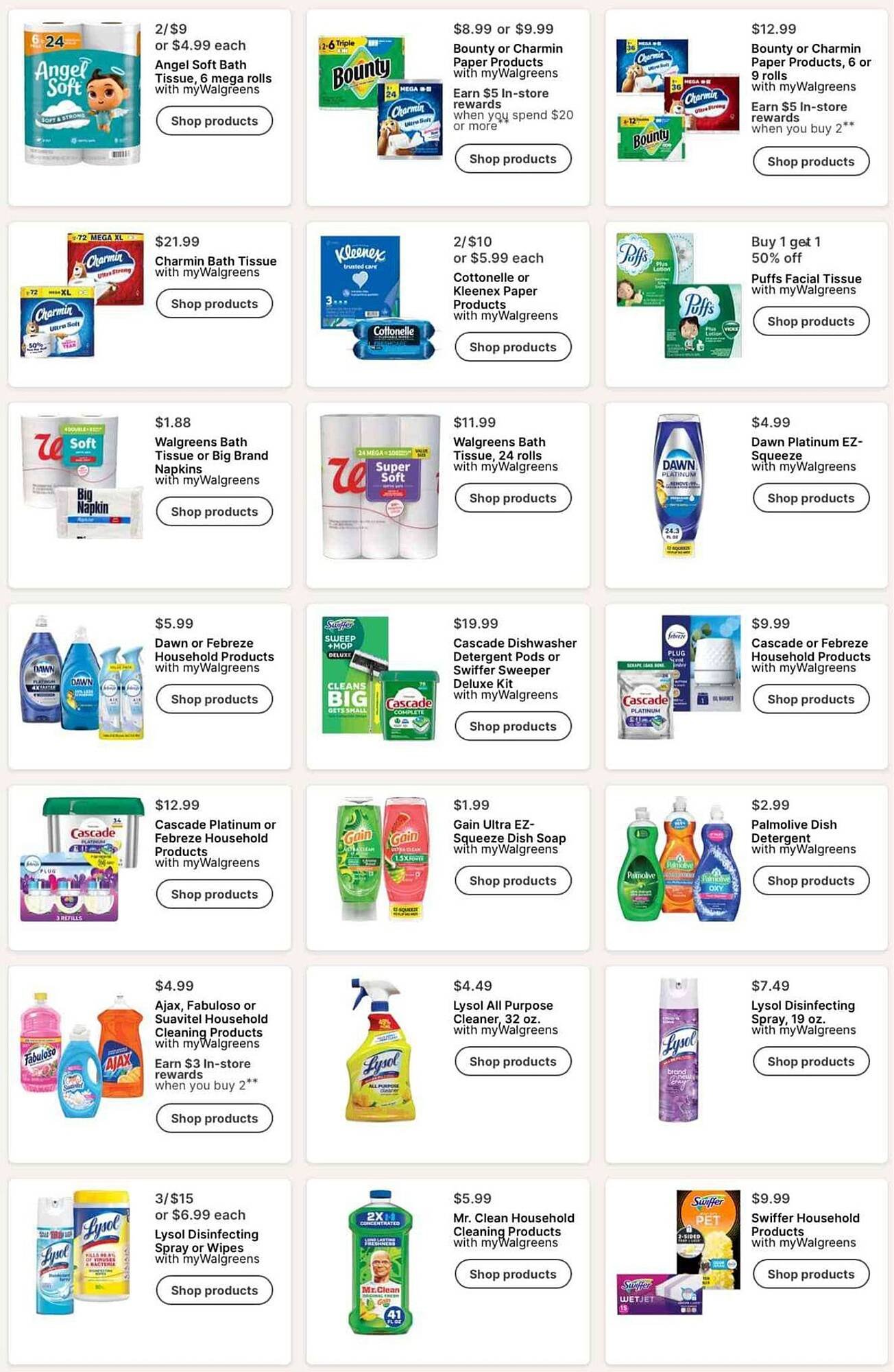 Walgreens weekly ad