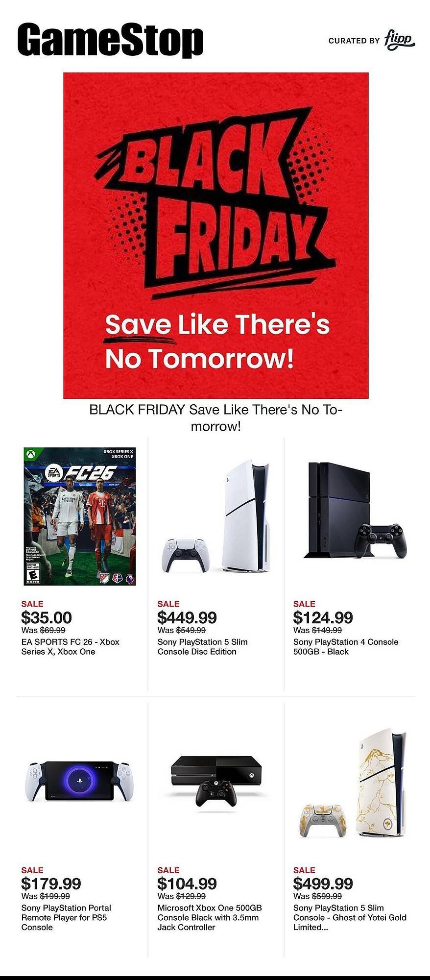 Game Stop weekly ad