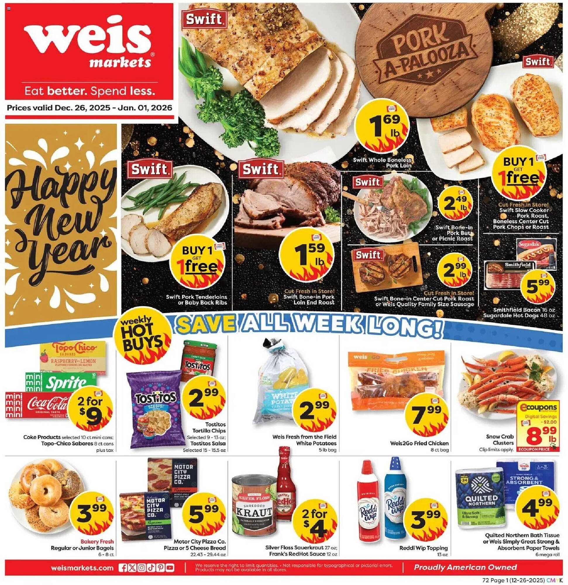 Weis Markets weekly ad