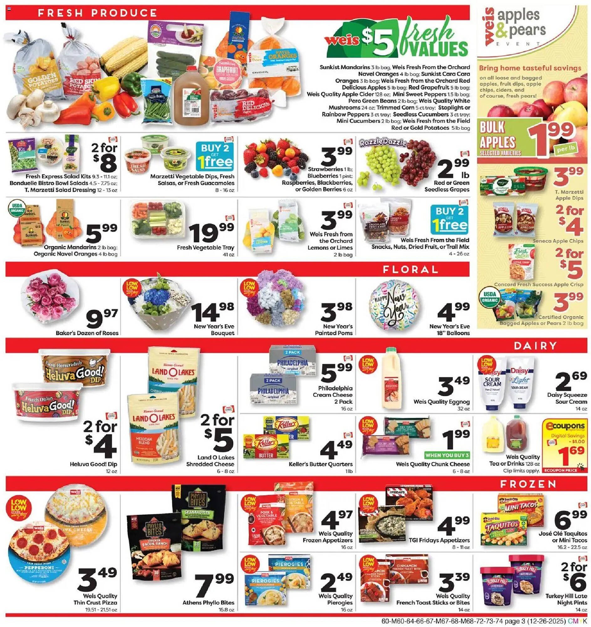 Weis Markets weekly ad