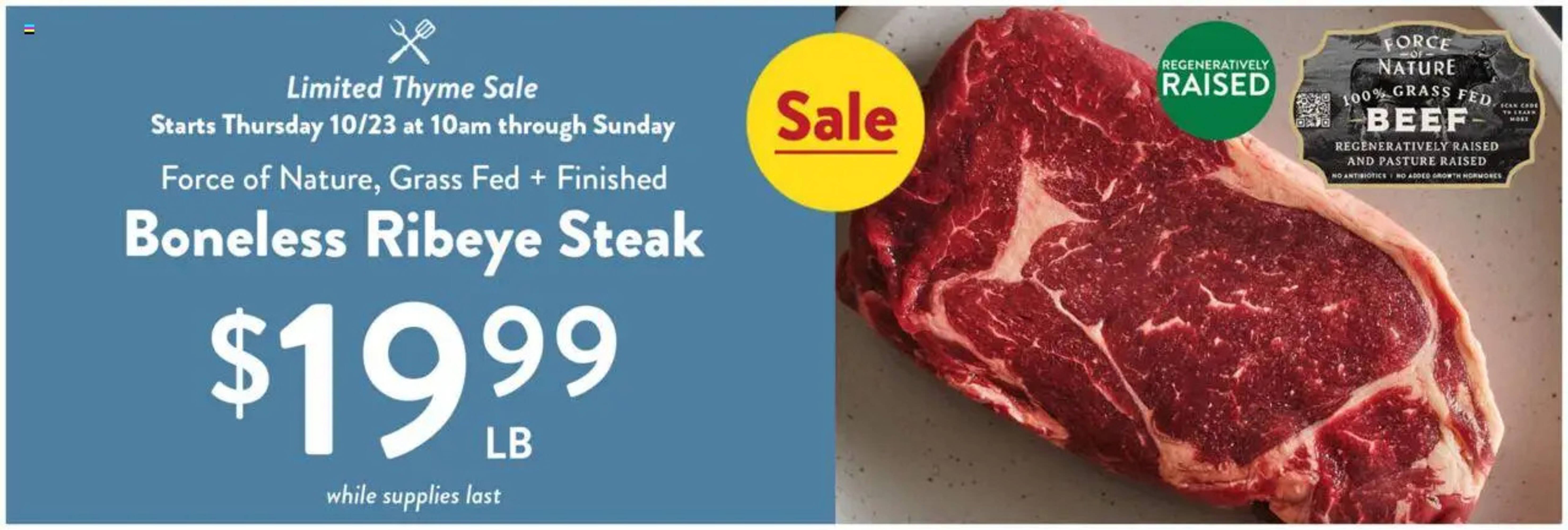 Fresh Thyme weekly ad (2025-10-22 - 2025-11-04) | 2