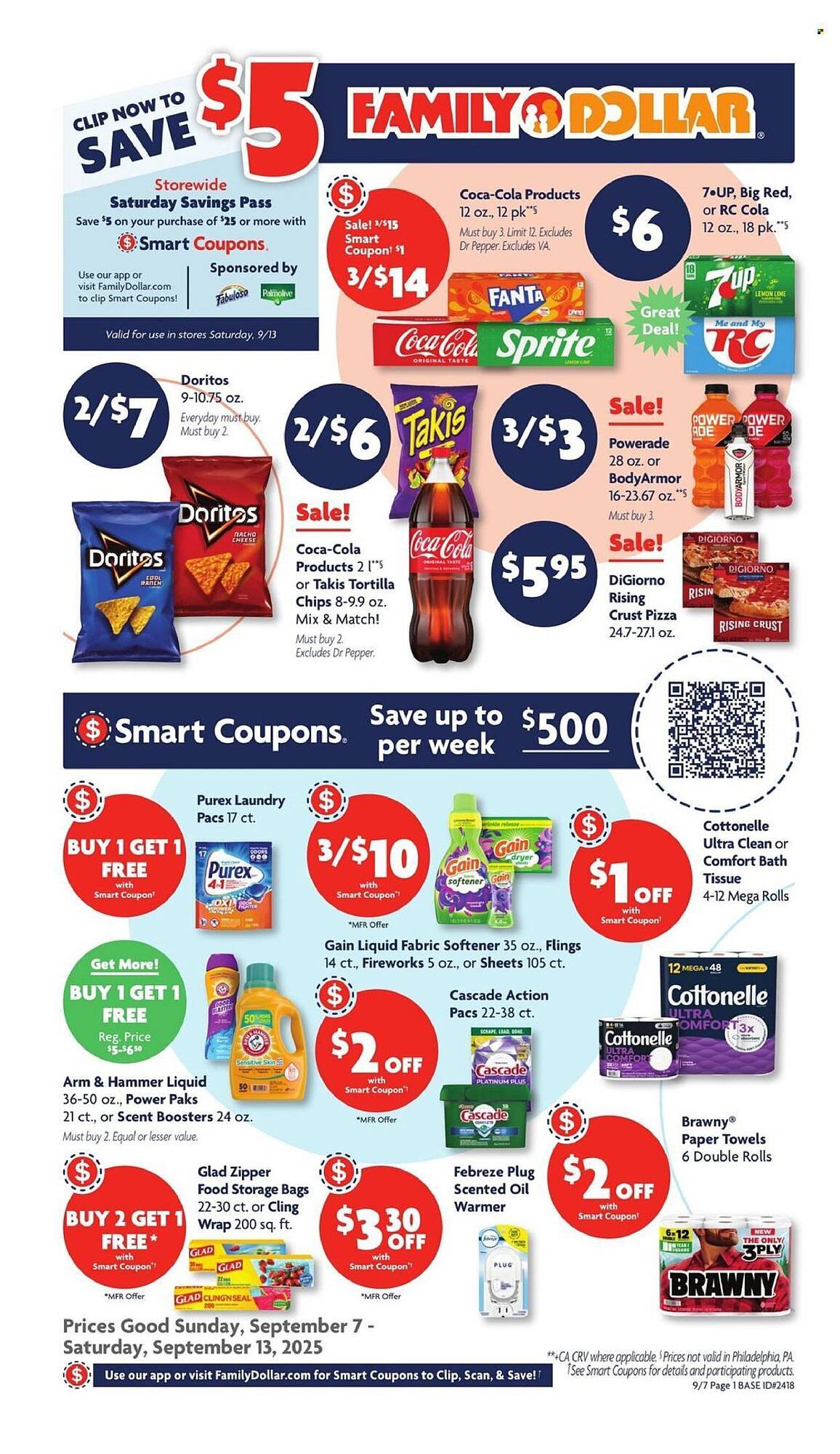 Family Dollar weekly ad (2025-09-07 - 2025-09-13) | 1
