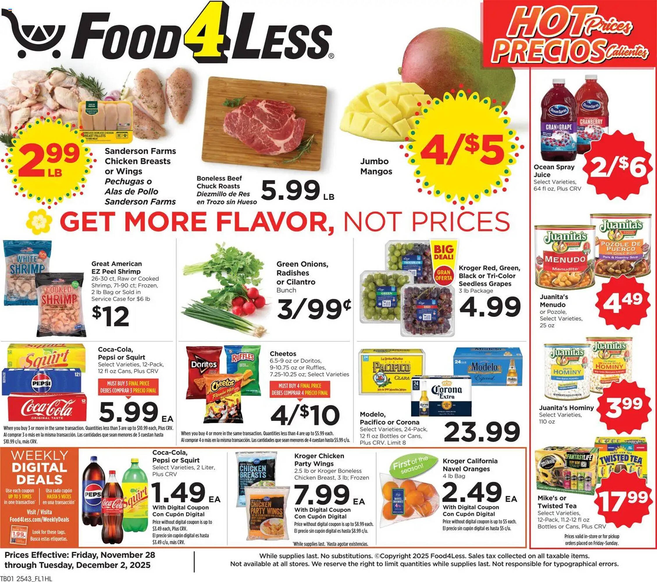 Food 4 Less weekly ad