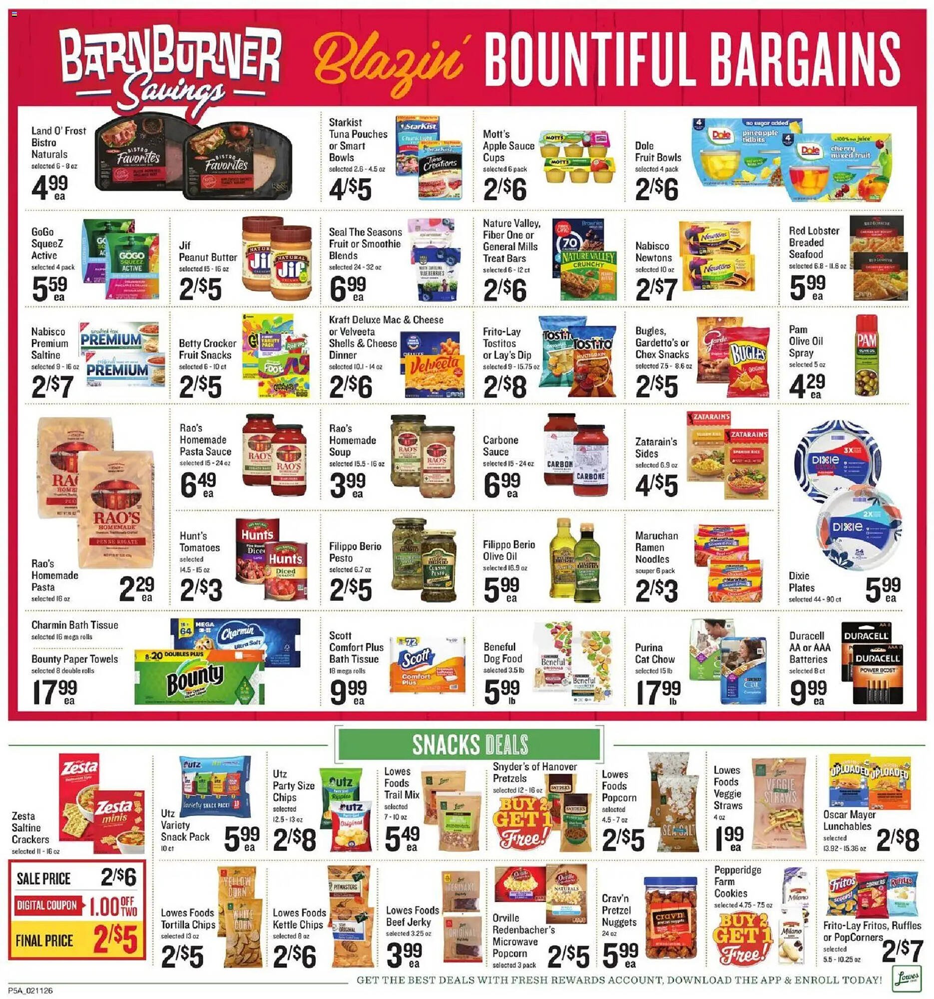 Lowes Foods weekly ad