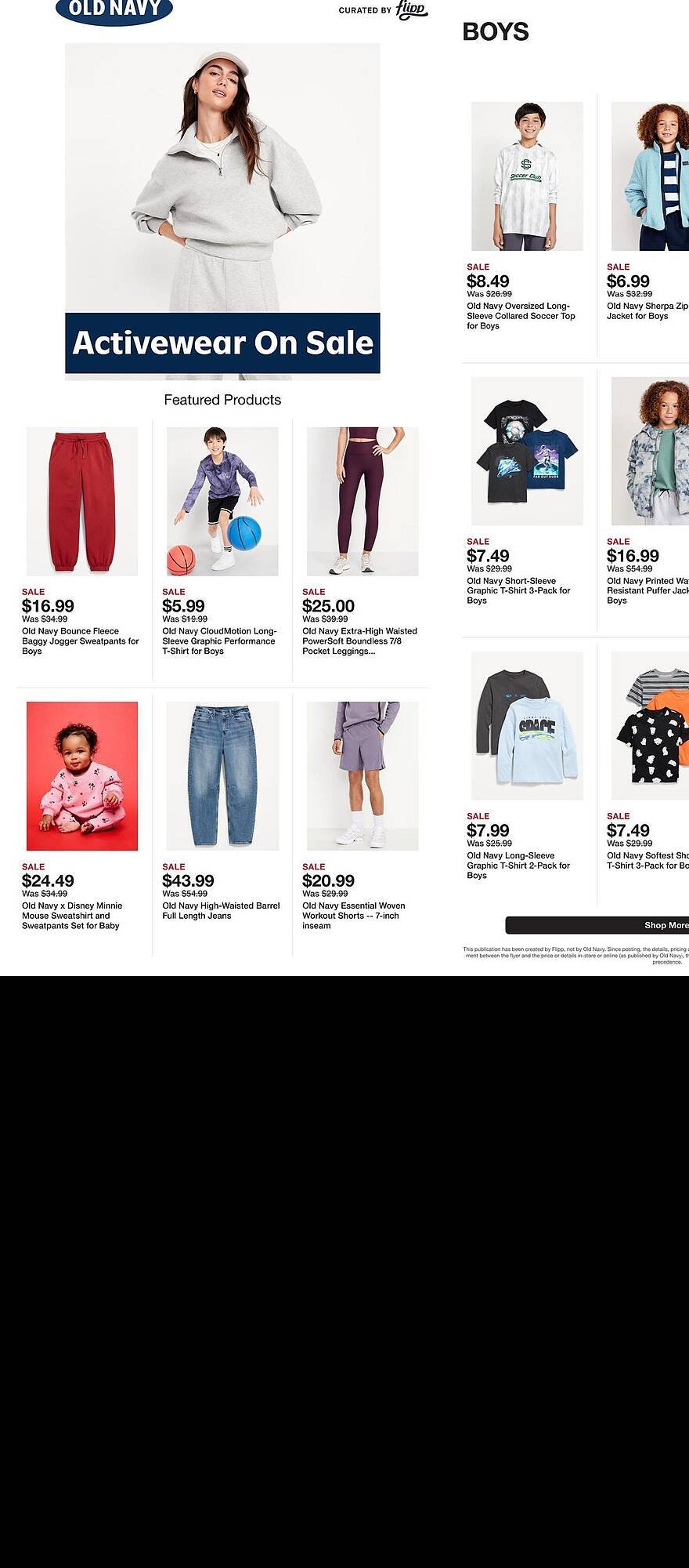 Old Navy weekly ad