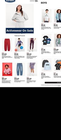 Old Navy weekly ad