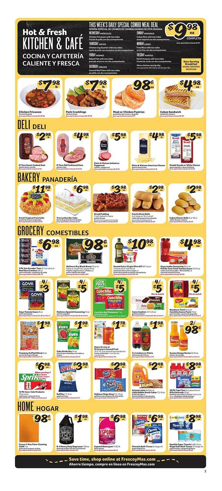 Fresco y Más weekly ad