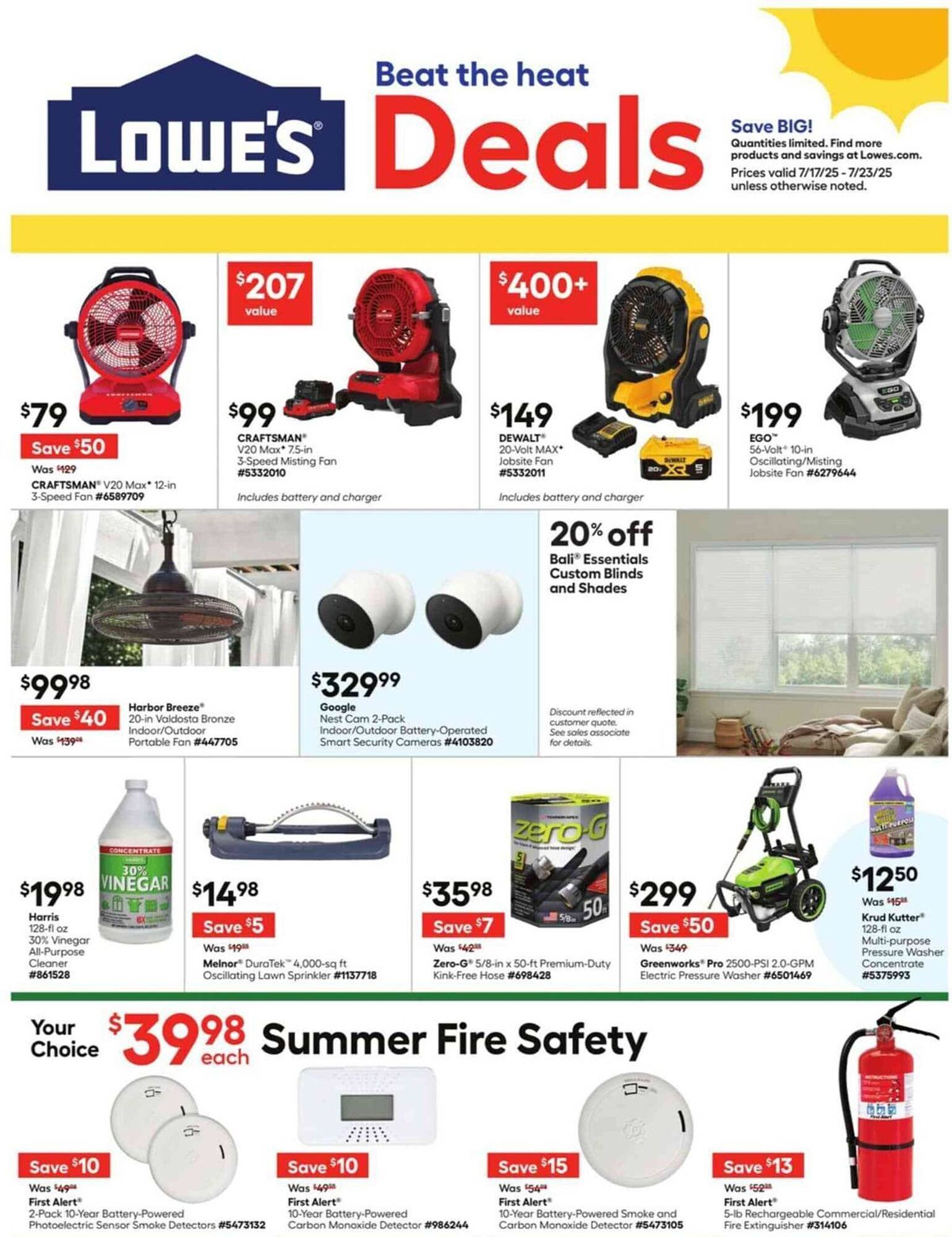 Lowe&#039;s Weekly Ad (2025-07-17 - 2025-07-23) | 1