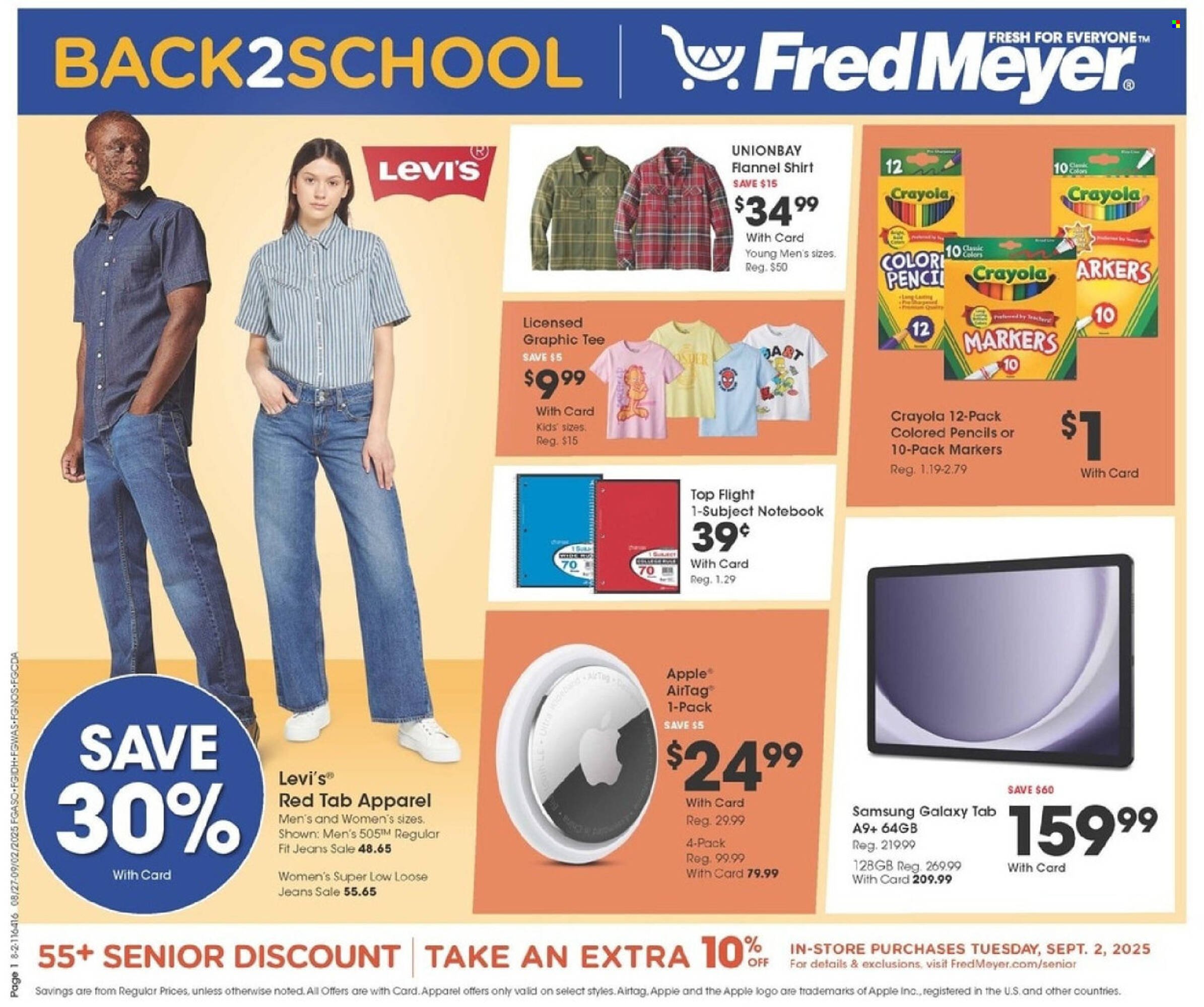 Fred Meyer Weekly Ad (2025-08-27 - 2025-09-02) | 1