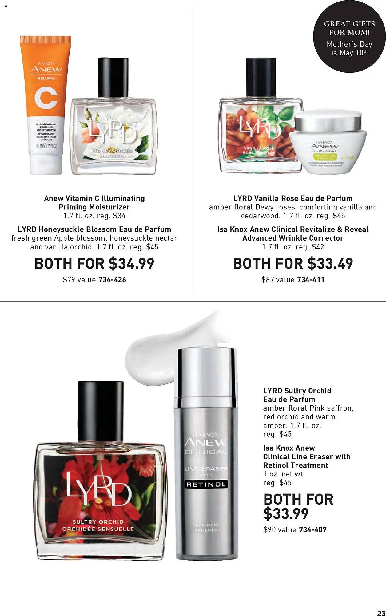 Avon weekly ad