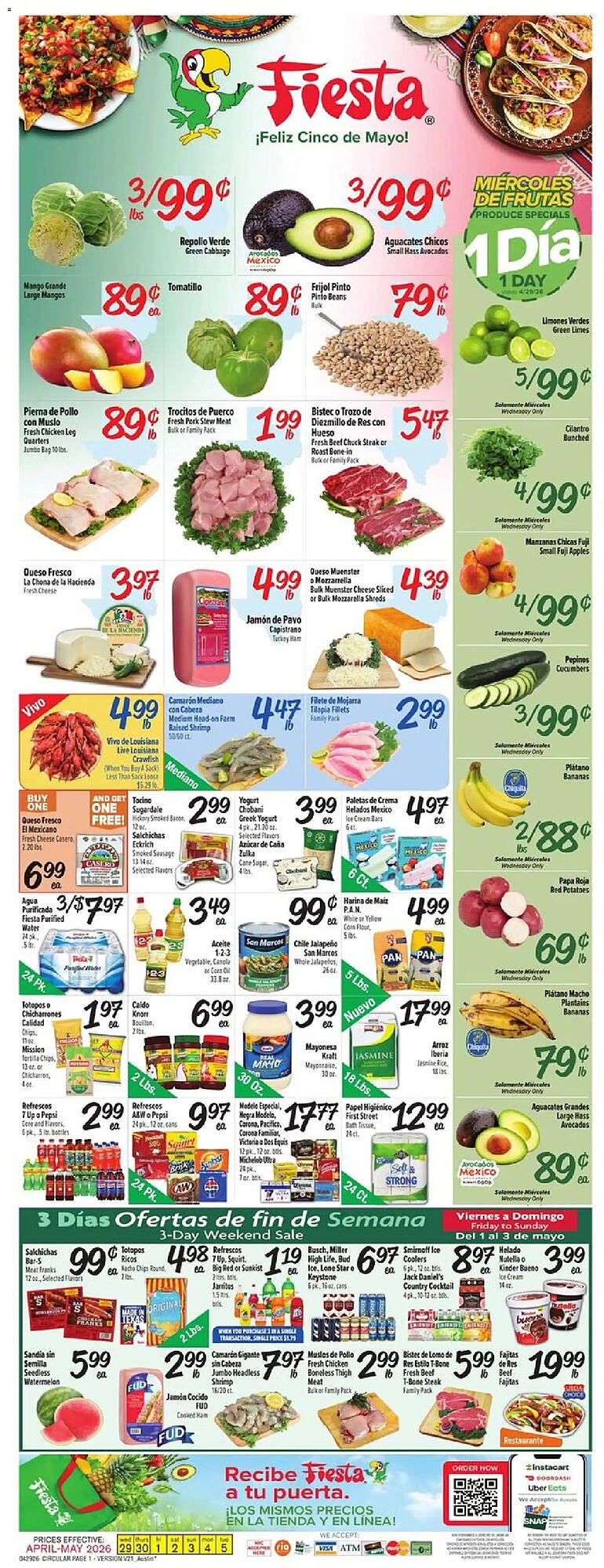 Fiesta Mart weekly ad