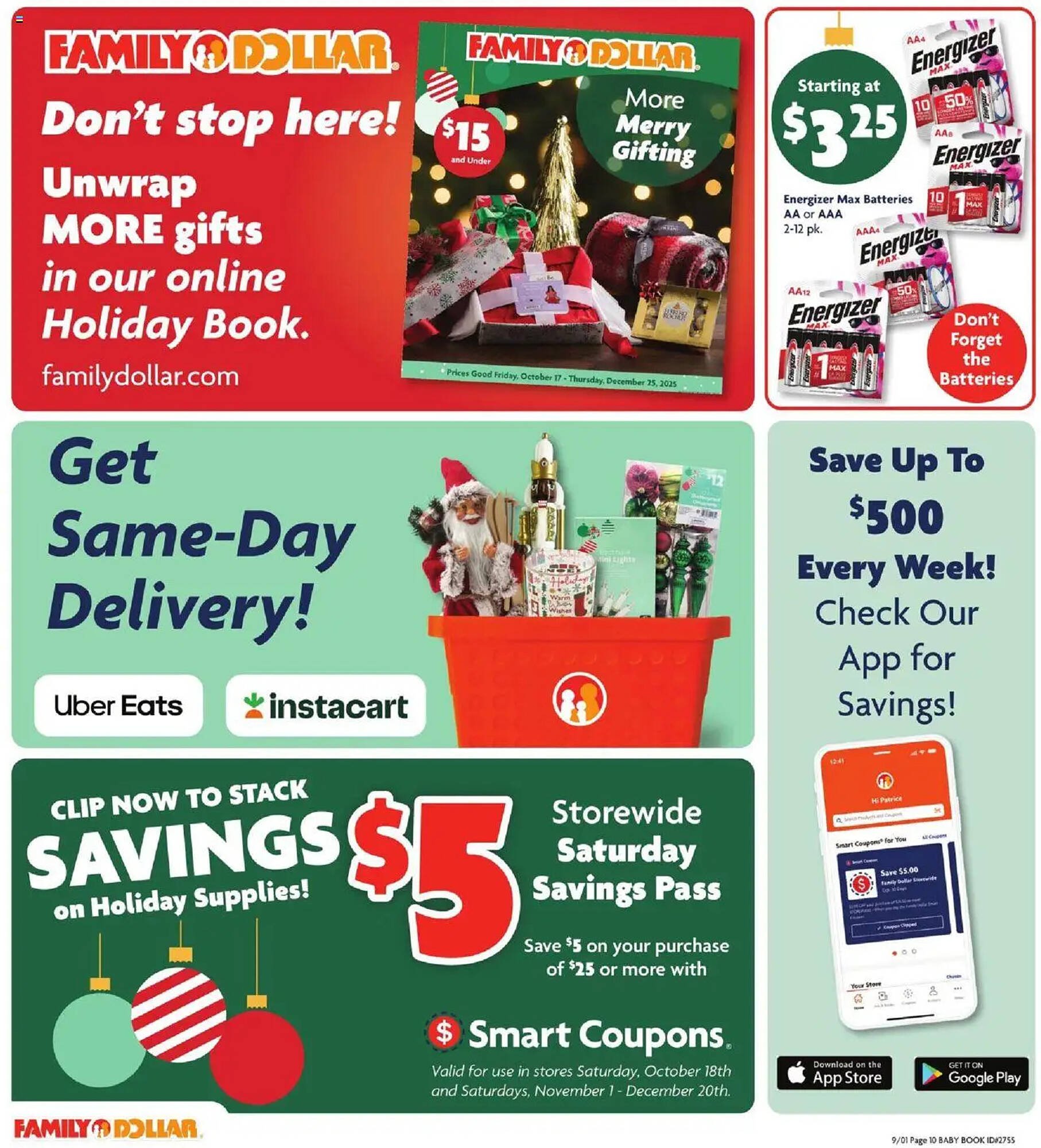Family Dollar weekly ad (2025-10-17 - 2025-12-25) | 16