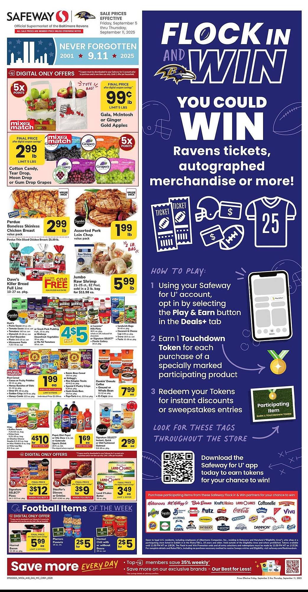 Safeway weekly ad (2025-09-05 - 2025-09-11) | 1