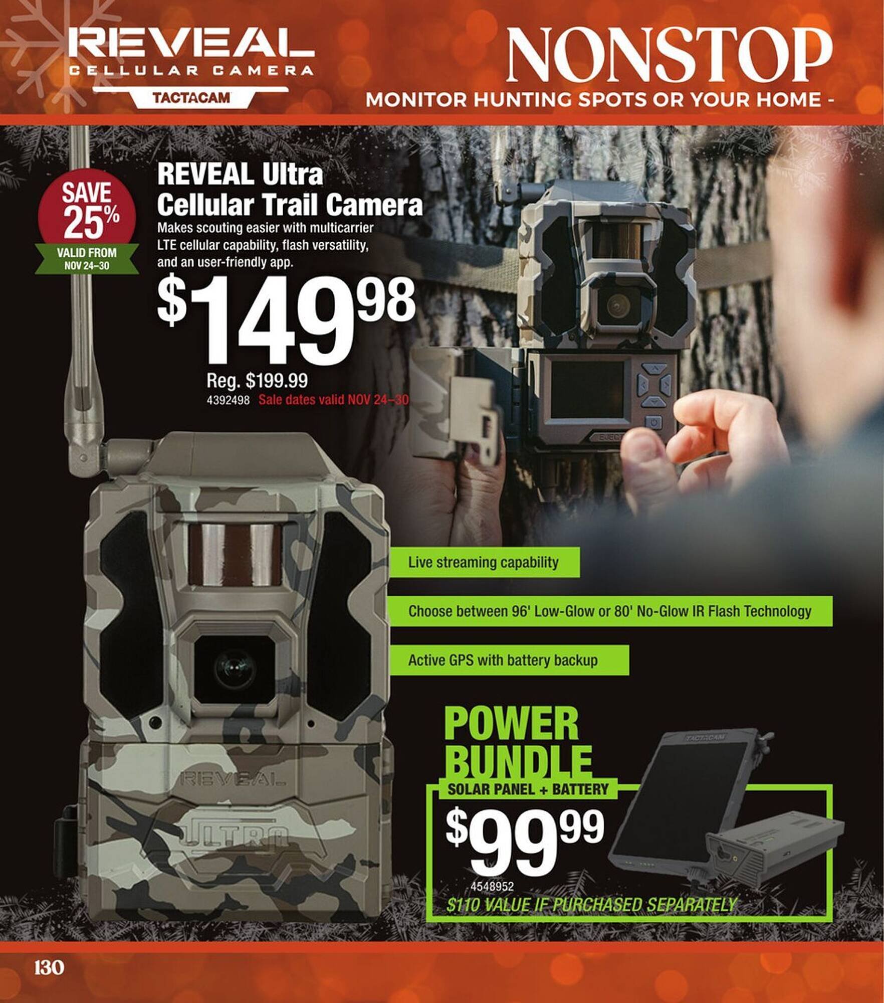 Bass Pro weekly ad (2025-11-14 - 2025-11-28) | 130