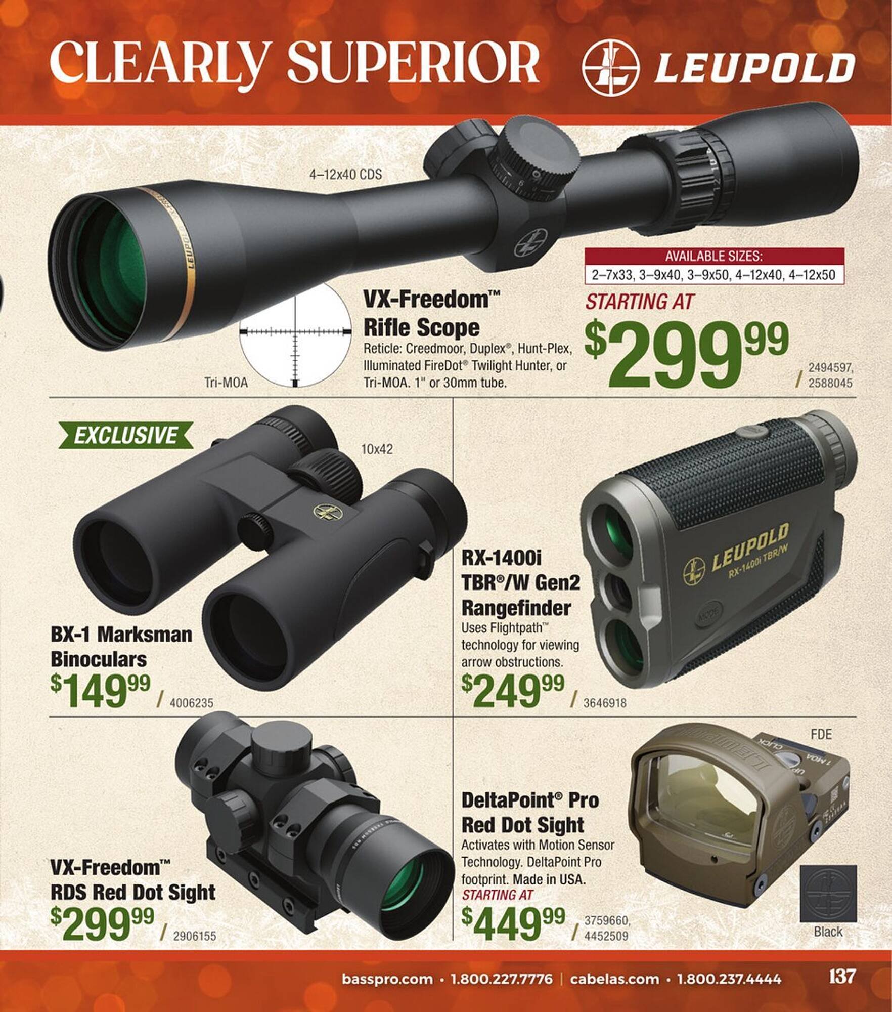Bass Pro weekly ad (2025-11-14 - 2025-11-28) | 137