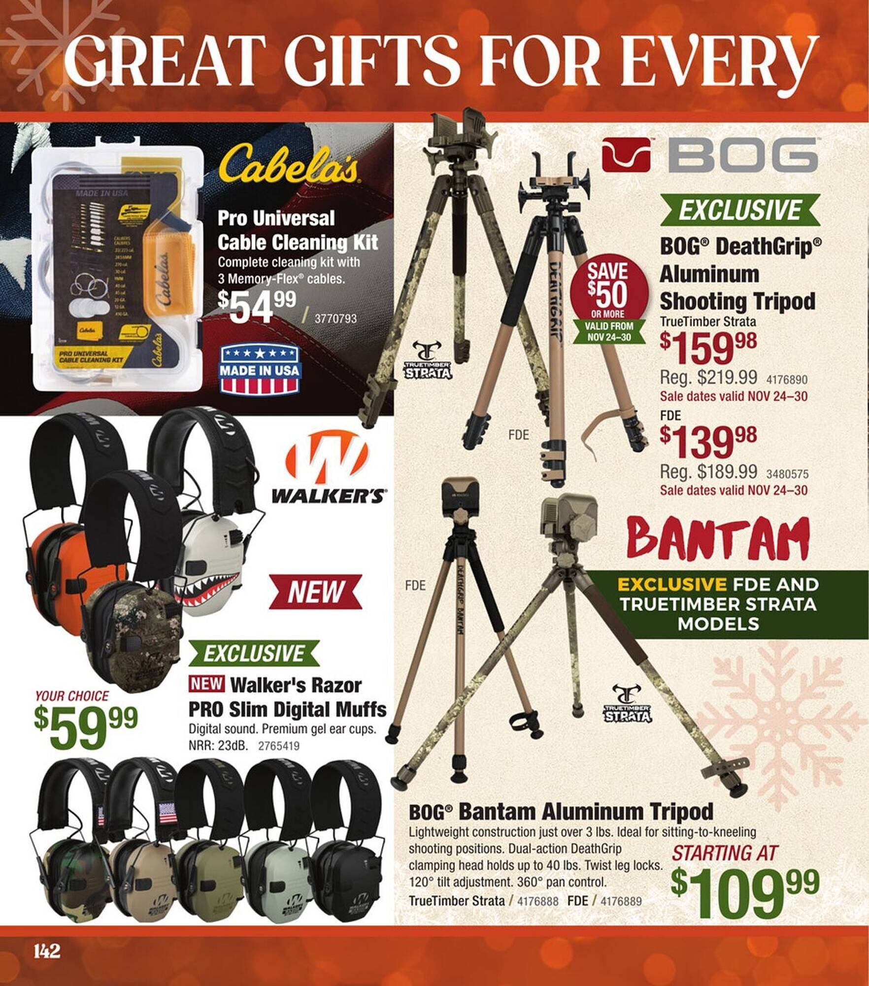 Bass Pro weekly ad (2025-11-14 - 2025-11-28) | 142