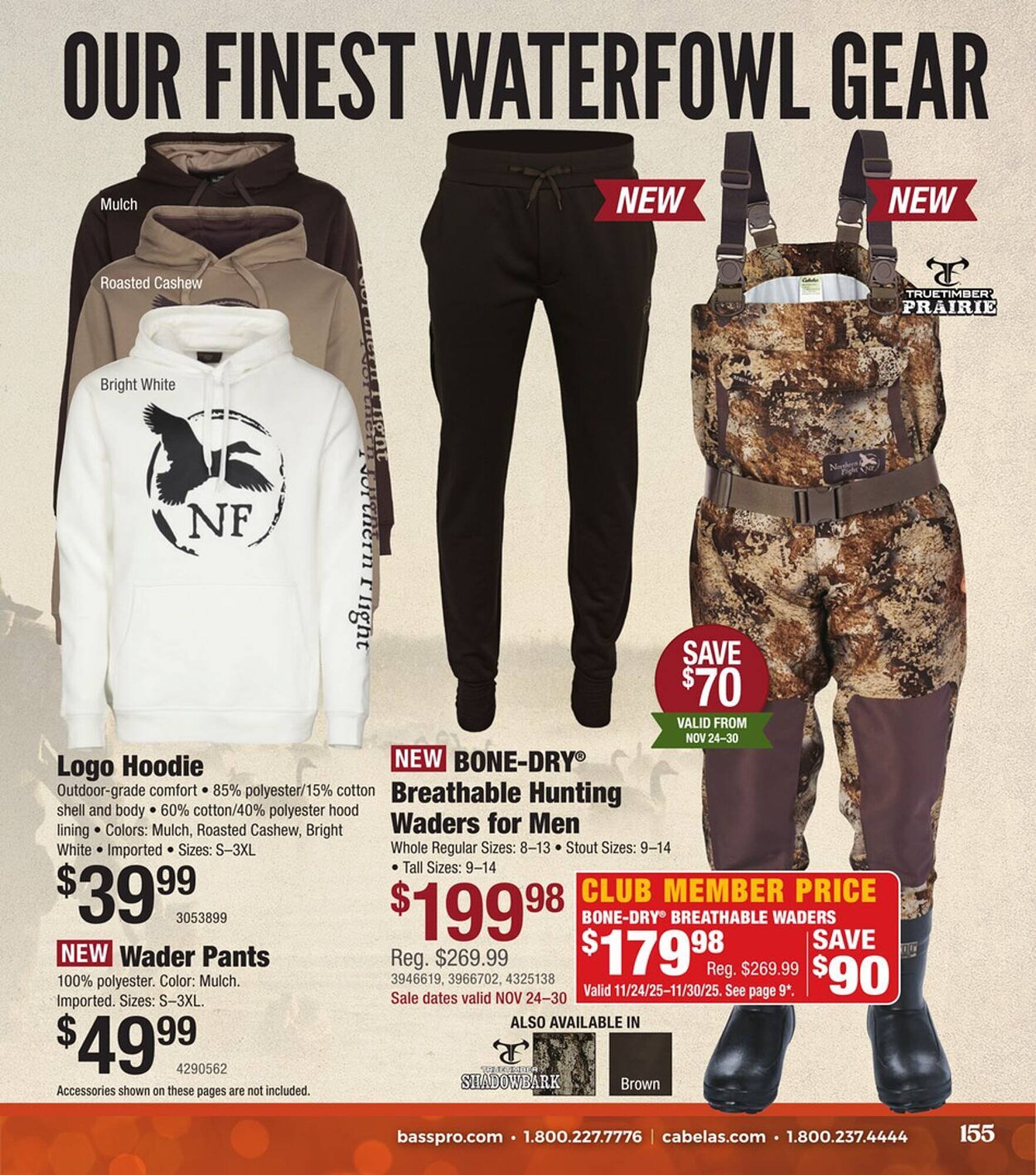Bass Pro weekly ad (2025-11-14 - 2025-11-28) | 155