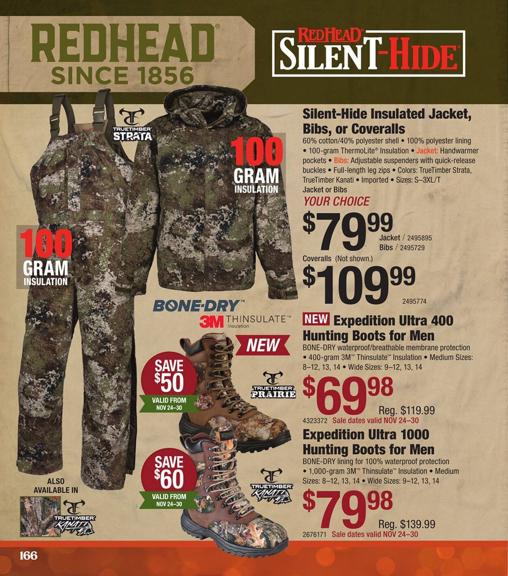 Bass Pro weekly ad (2025-11-14 - 2025-11-28) | 166