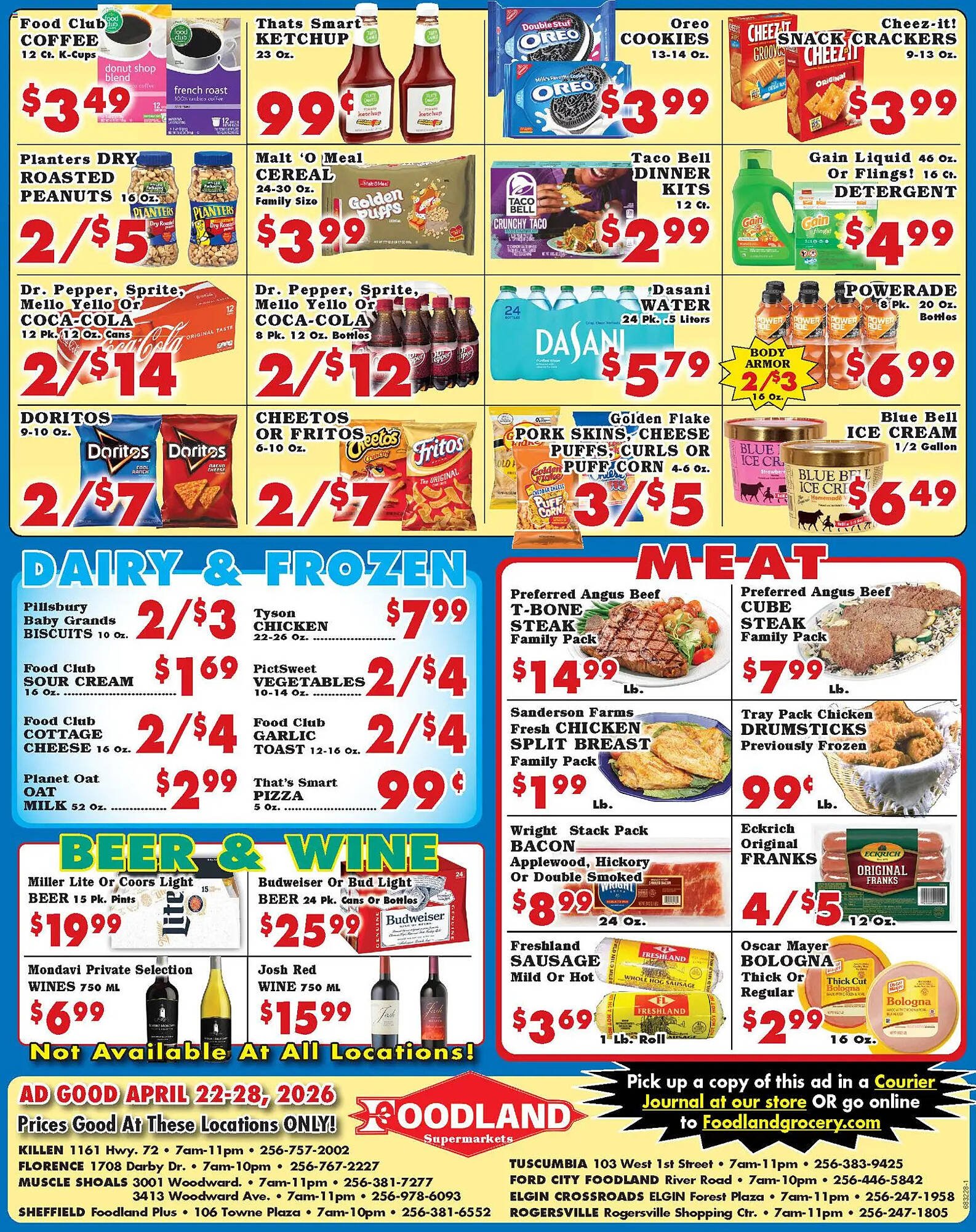 Foodland weekly ad